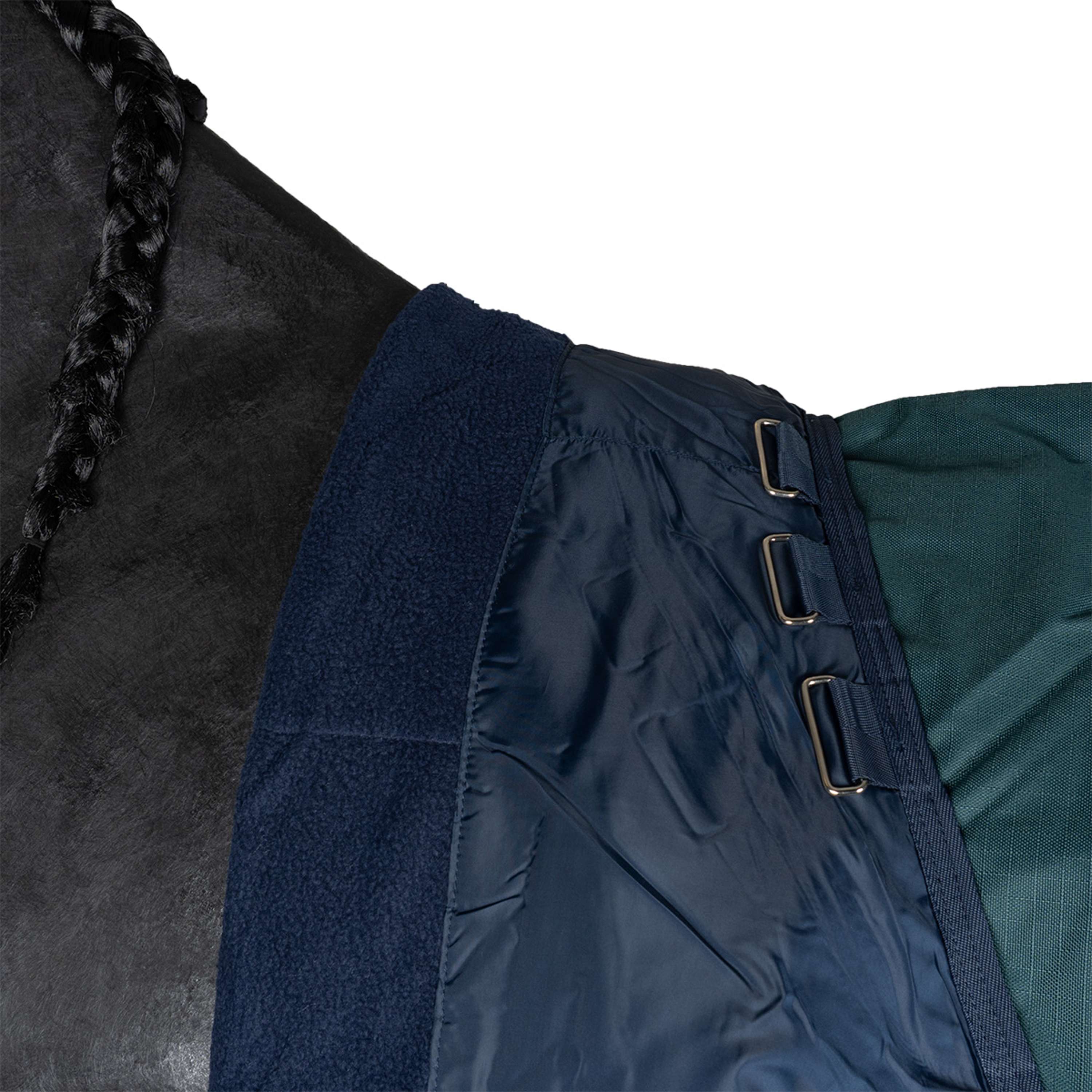 Amigo Ripstop 900D 50g Fleece Lined Dynasty Green/Navy/Silver - Image 13