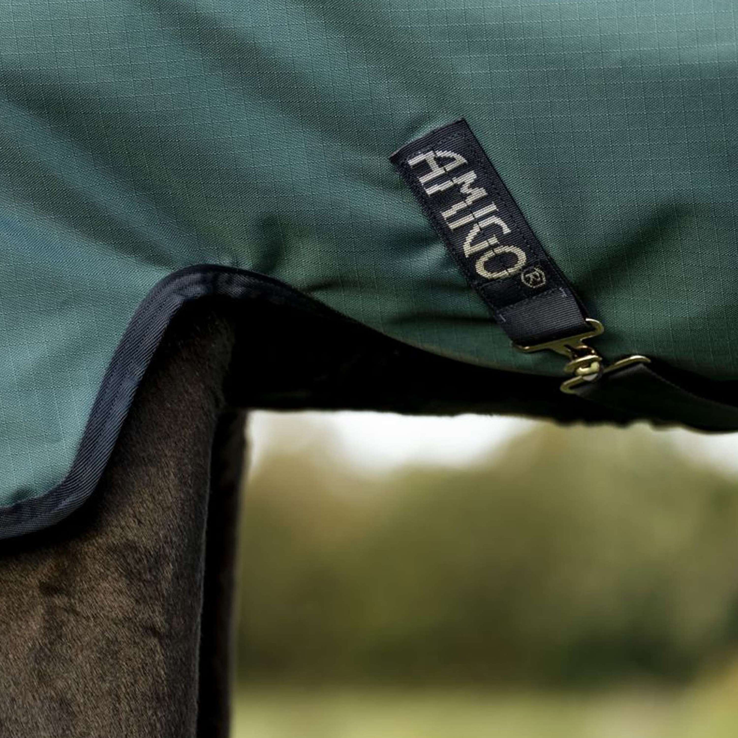 Amigo Ripstop 900D 50g Fleece Lined Dynasty Green/Navy/Silver - Image 6