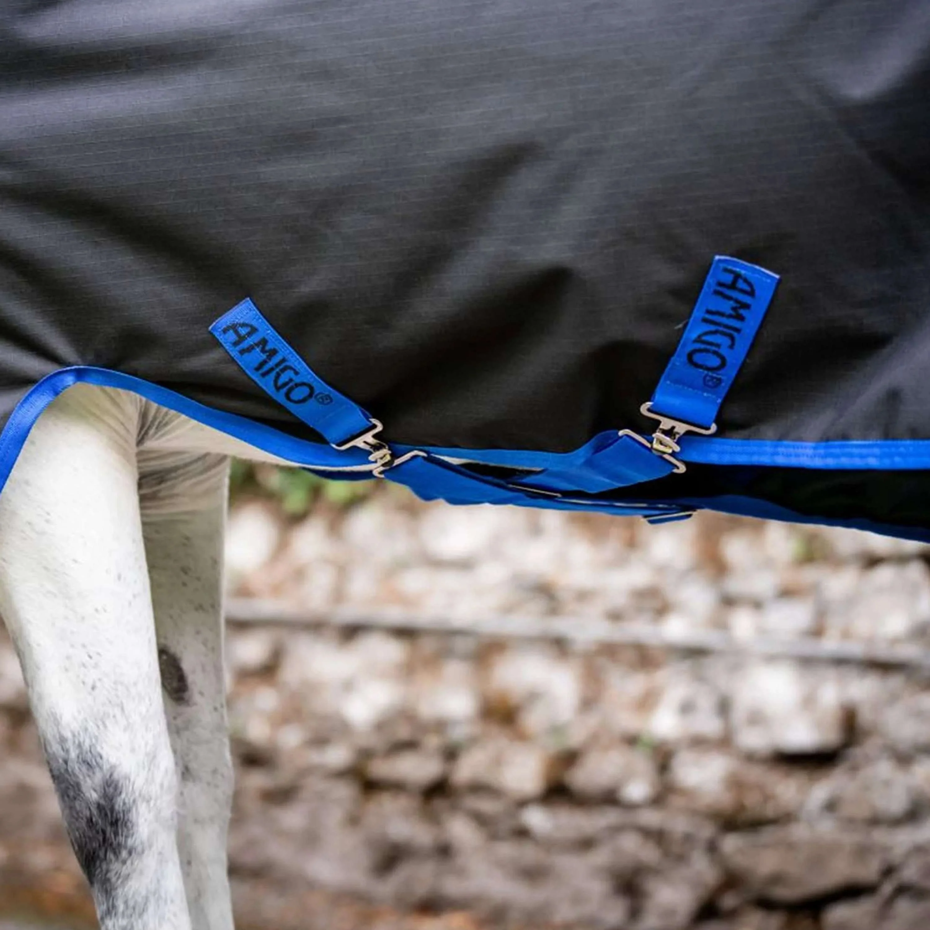 Amigo Ripstop 900D Pony 0g Noir/Bleu classique - Image 4