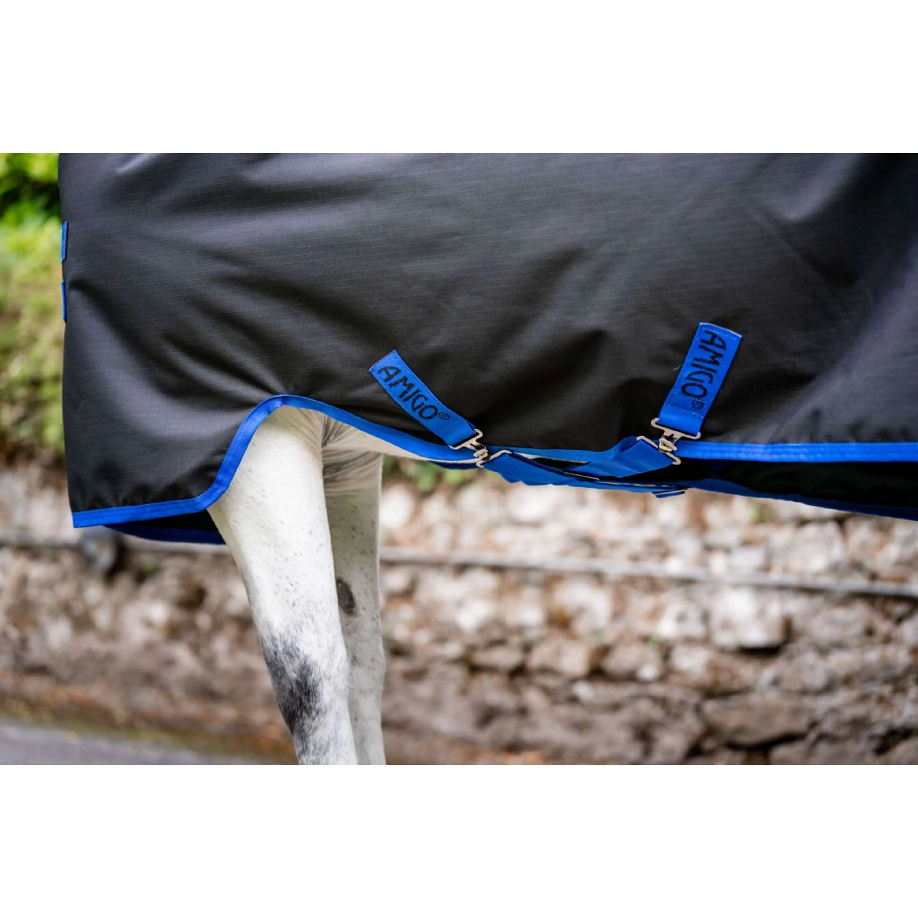 Amigo Ripstop 900D Pony 200g Black/Classic Blue - Image 3