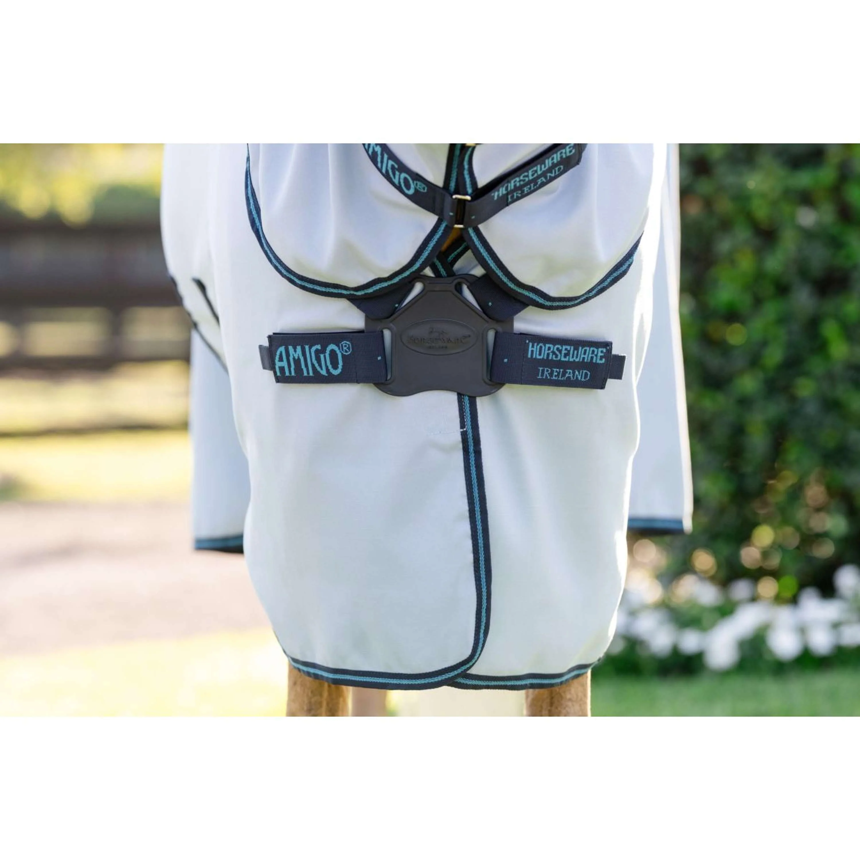 Amigo Ripstop Hoody Pony Azure Blue/Navy/Electric Blue - Image 2