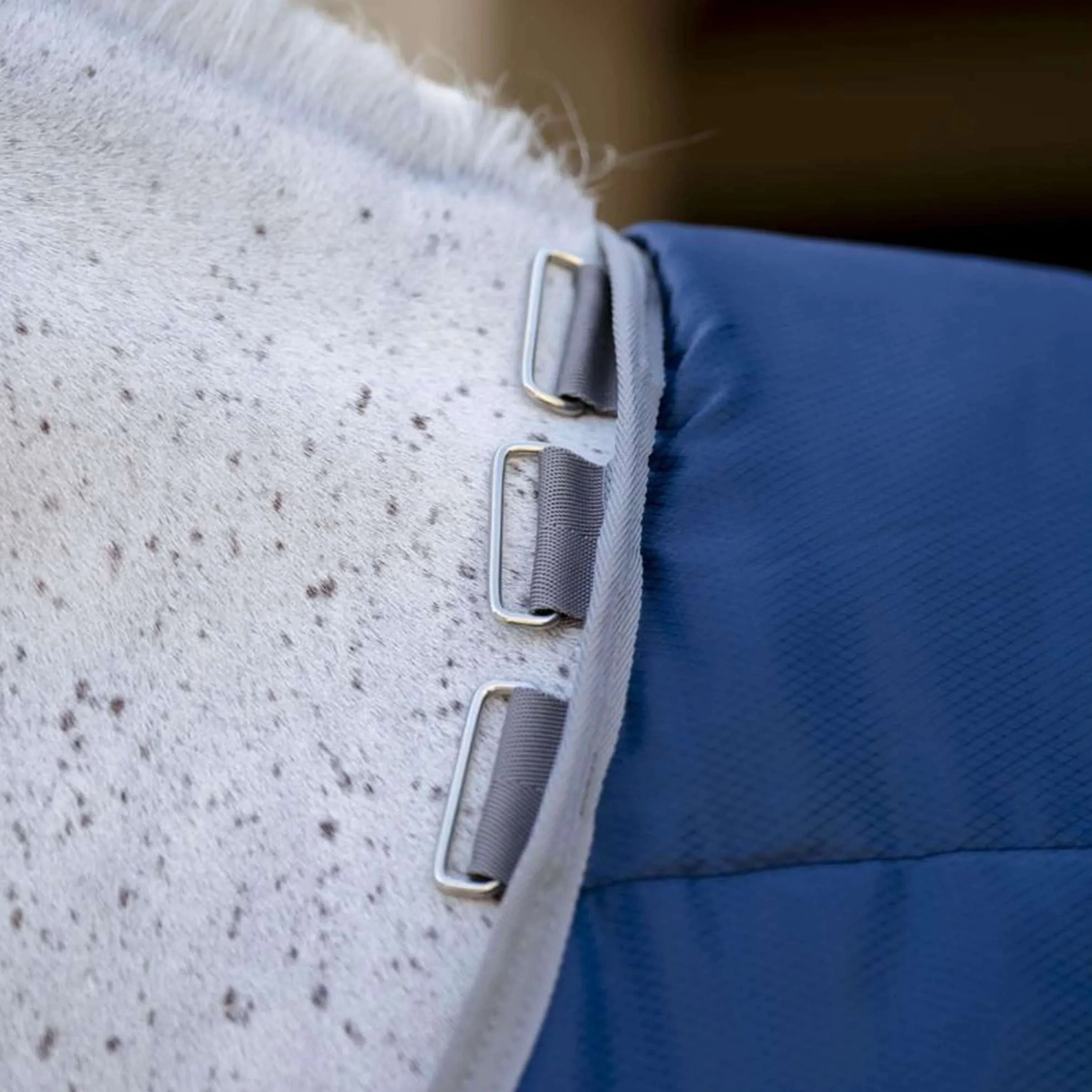 Amigo Ripstop Insulator Pony Stable 100g Navy/Titanium Grey - Image 4