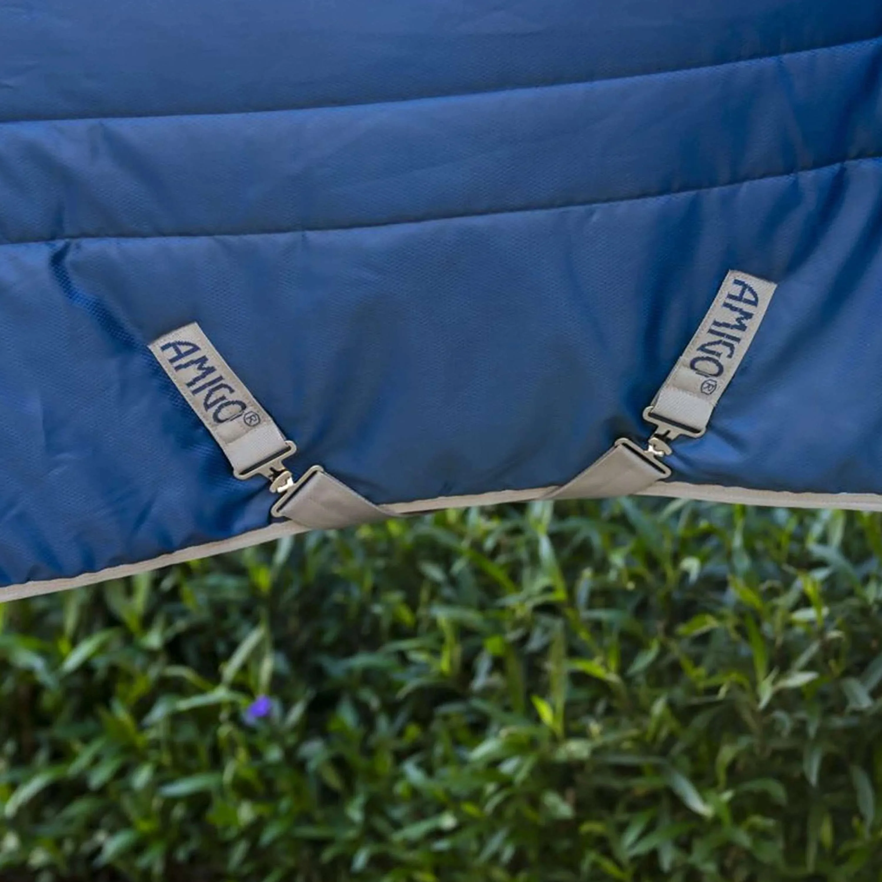 Amigo Ripstop Insulator Pony Stable 100g Navy/Titanium Grey - Image 6