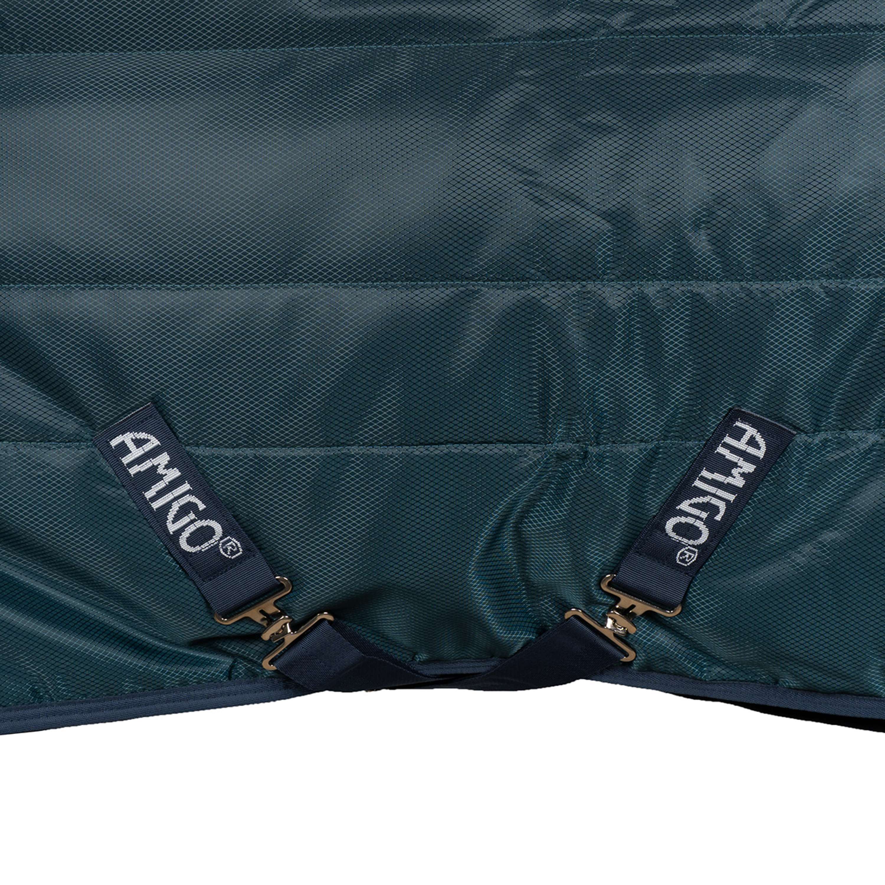 Amigo Ripstop Insulator Stable 200g Dynasty Green/Navy/Silver - Image 15