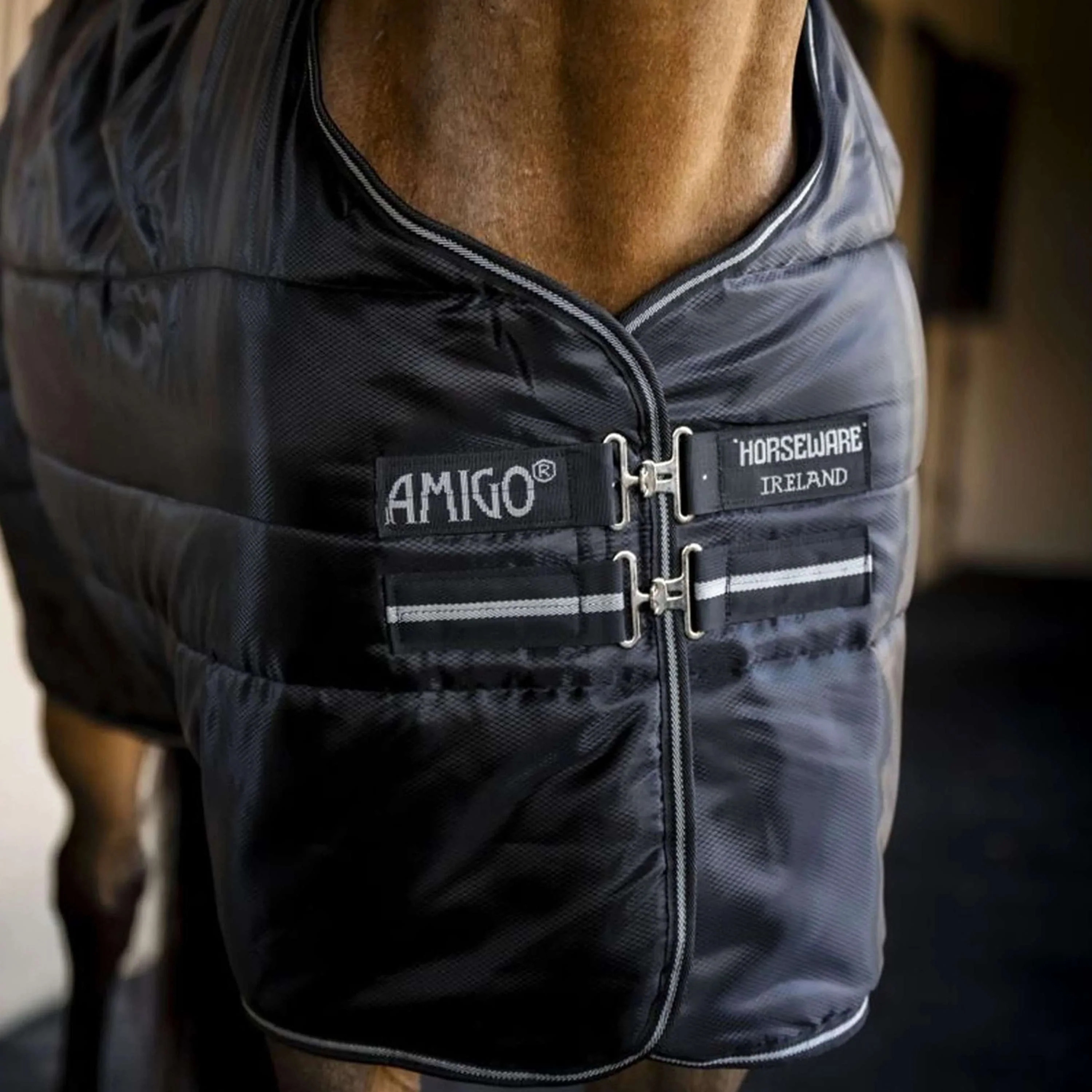 Amigo Ripstop Insulator Stable 50g Black/Black/Silver - Image 2
