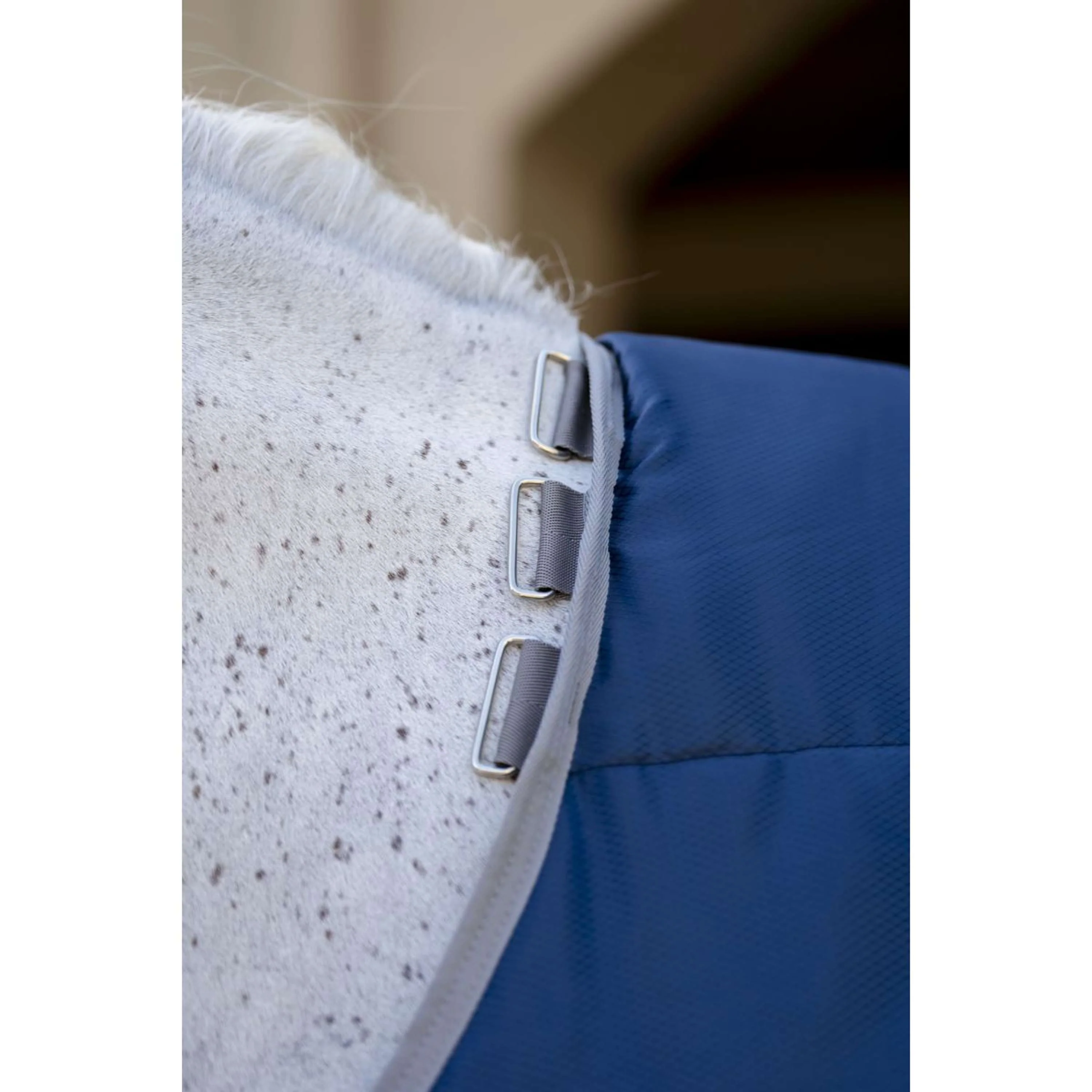 Amigo Ripstop Insulator Stable 350g Navy/Titanium Grey - Image 4