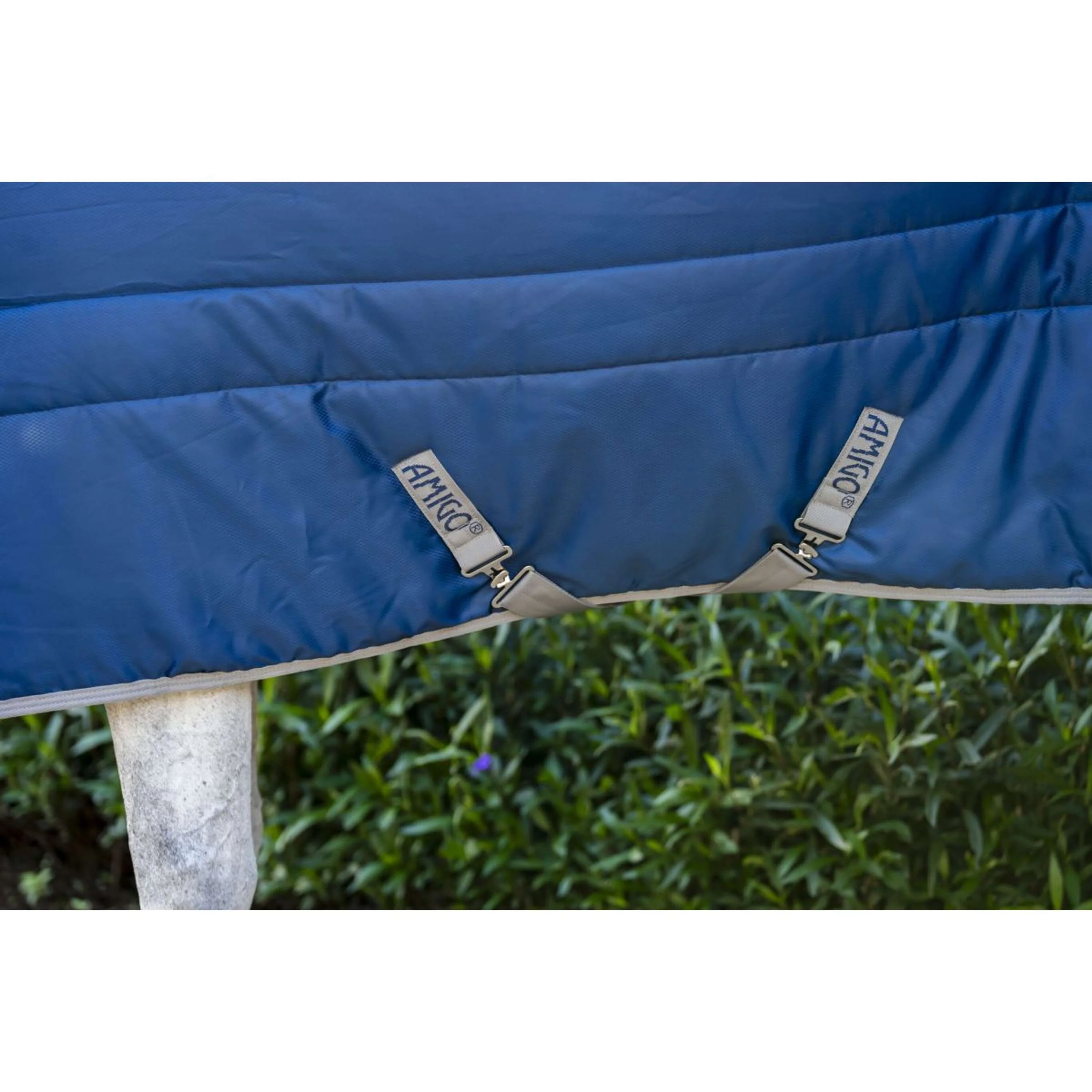 Amigo Ripstop Insulator Stable 350g Navy/Titanium Grey - Image 5