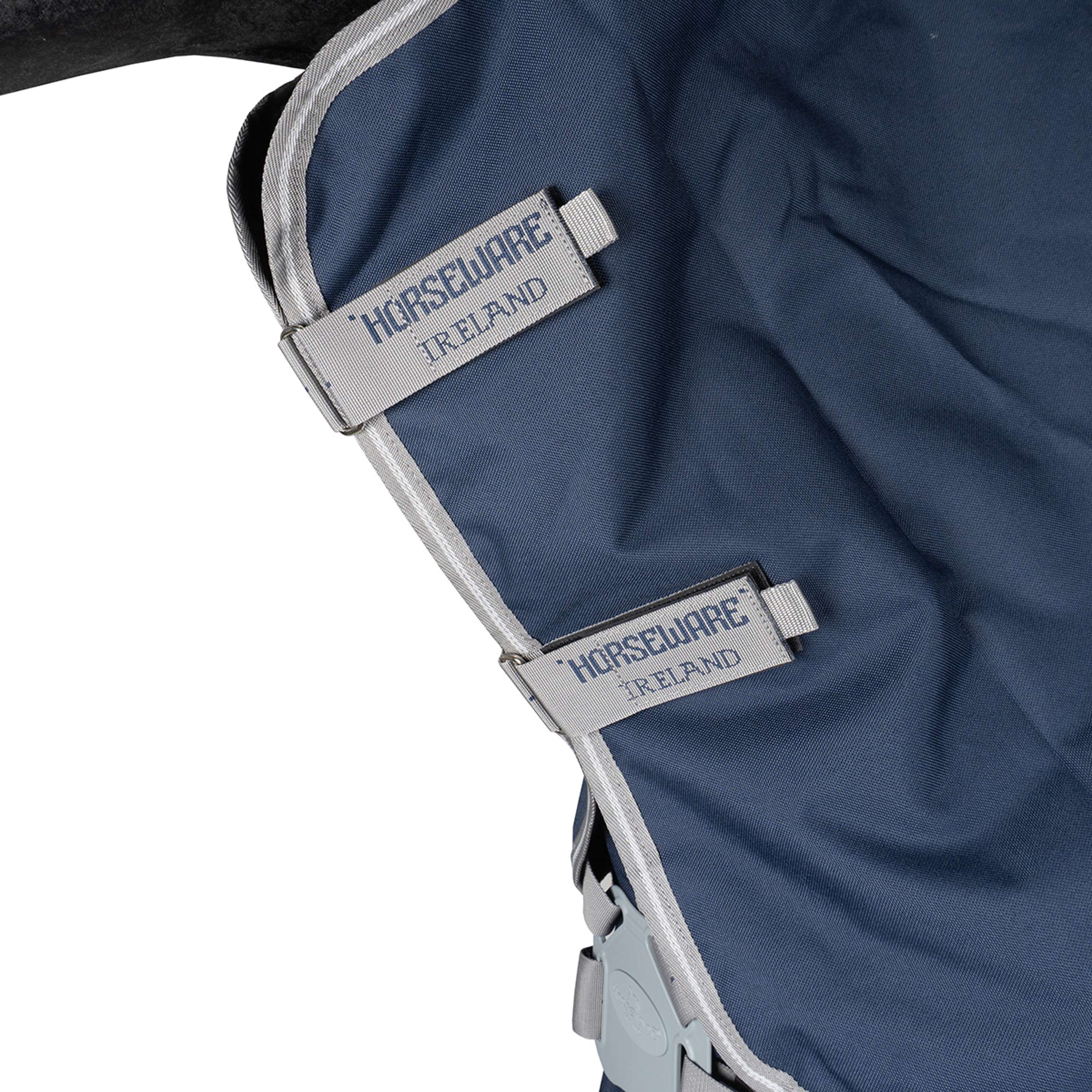Amigo Turnout Rug FieldSafe Plus 1200D 0g Navy/Titanium Grey/Silver - Image 17