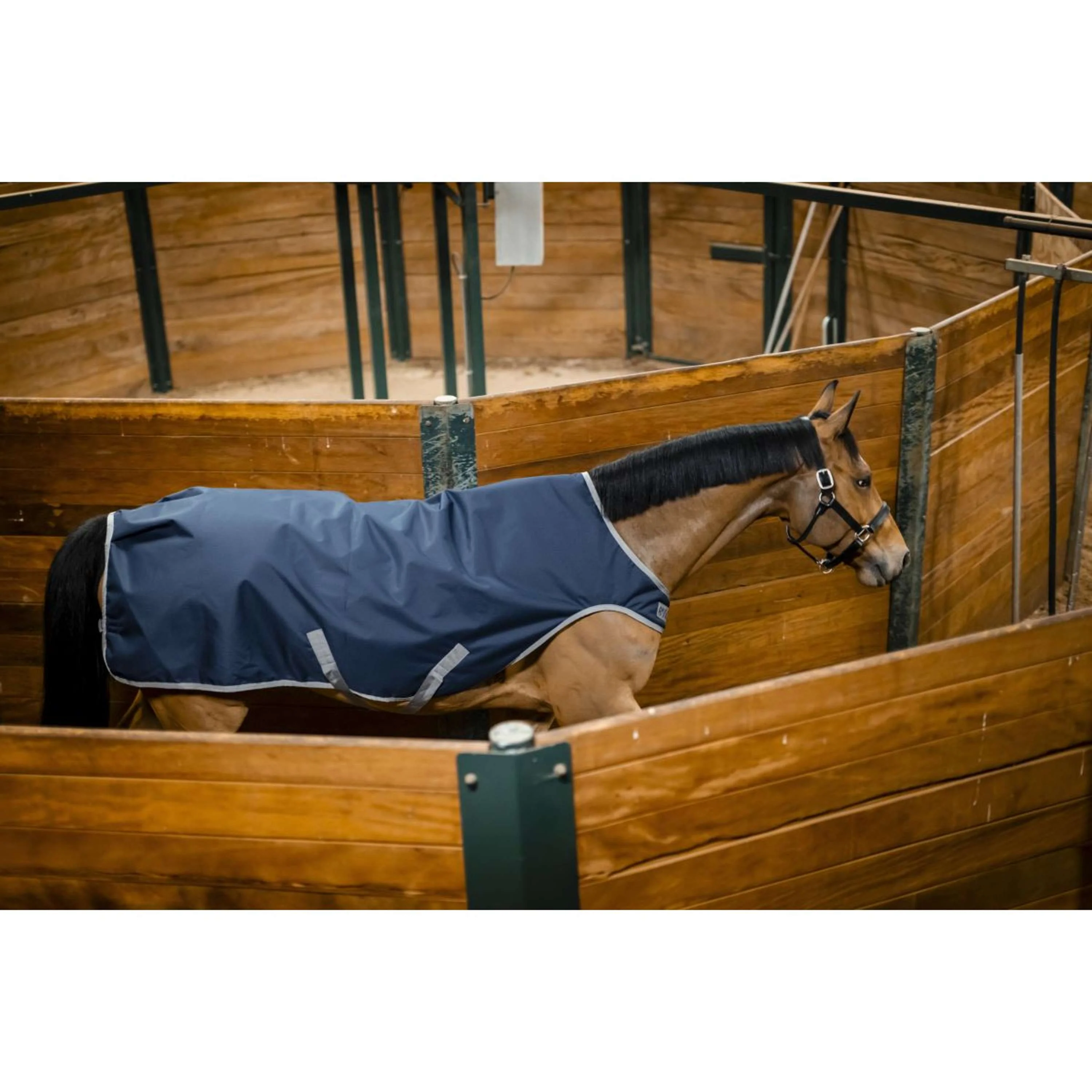 Amigo Walker Rug Ripstop 900D 100g Navy/Titanium Grey - Image 2