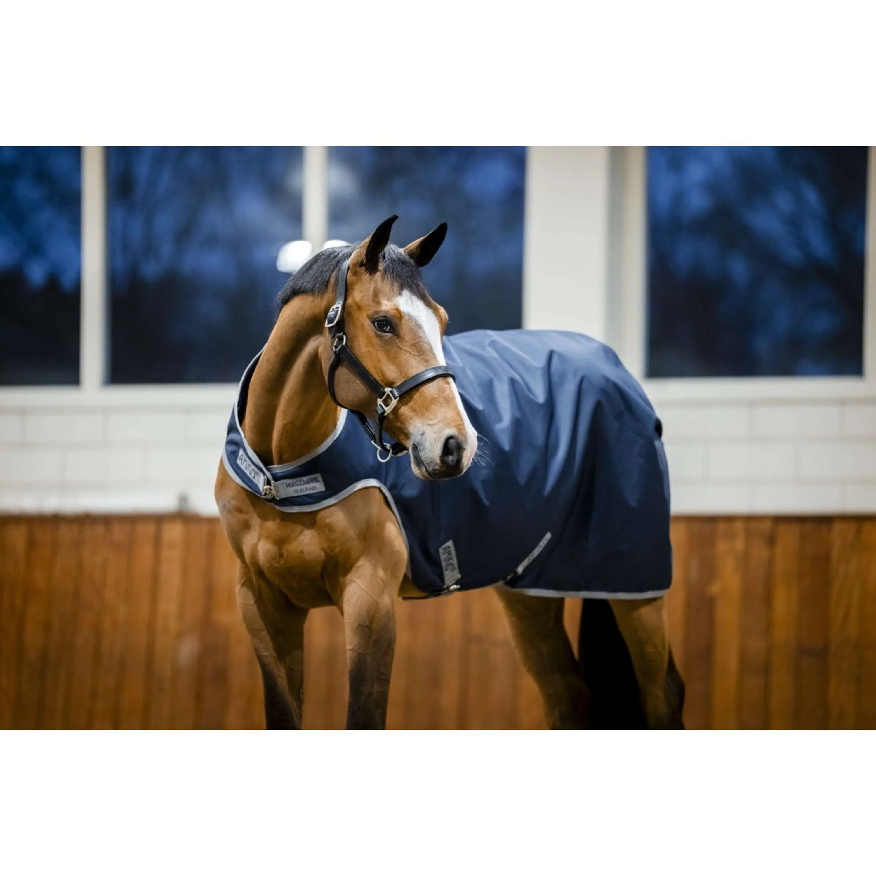 Amigo Walker Rug Ripstop 900D 100g Navy/Titanium Grey - Image 3