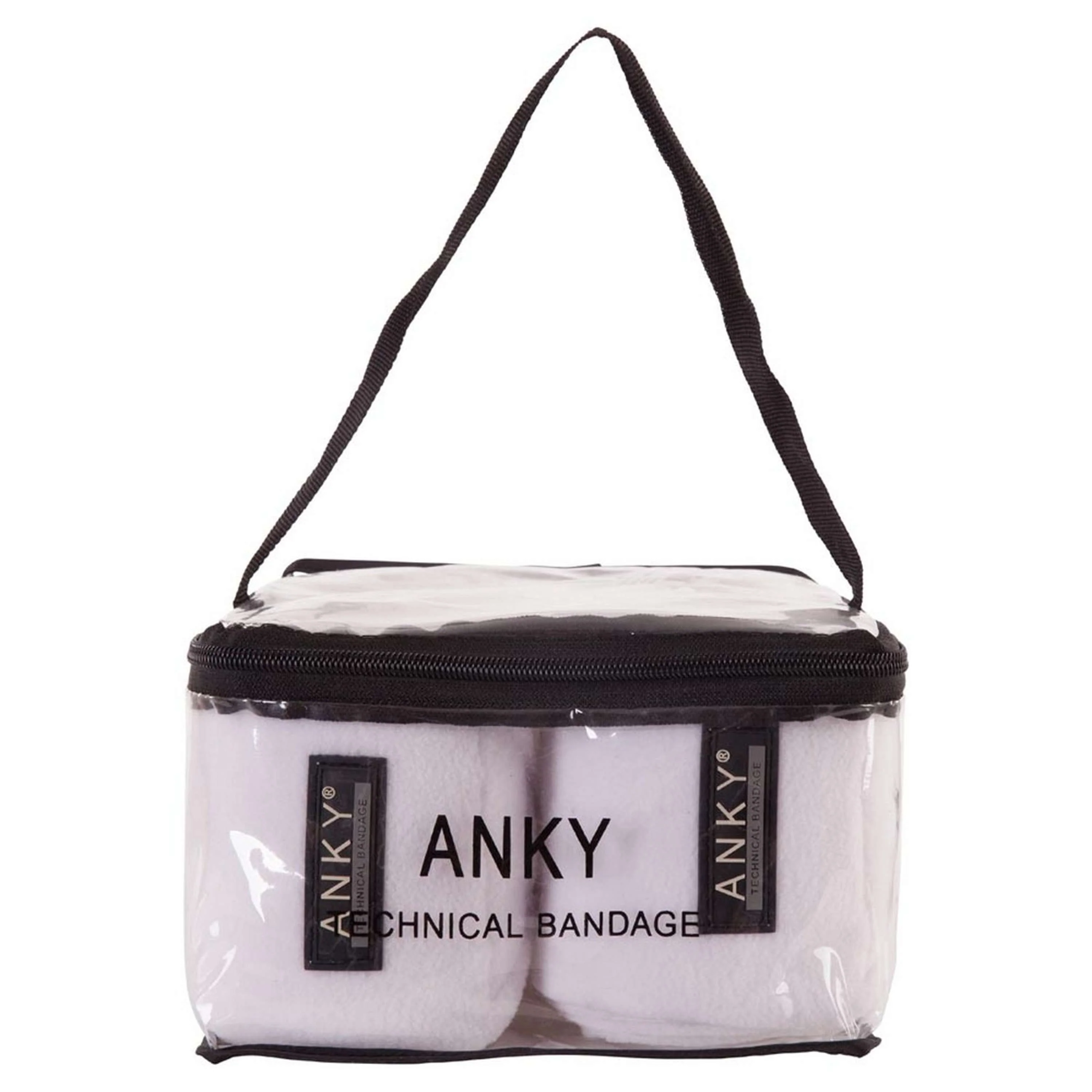 ANKY Bandages Basic Fleece Jeu de 4 Blanc - Image 2