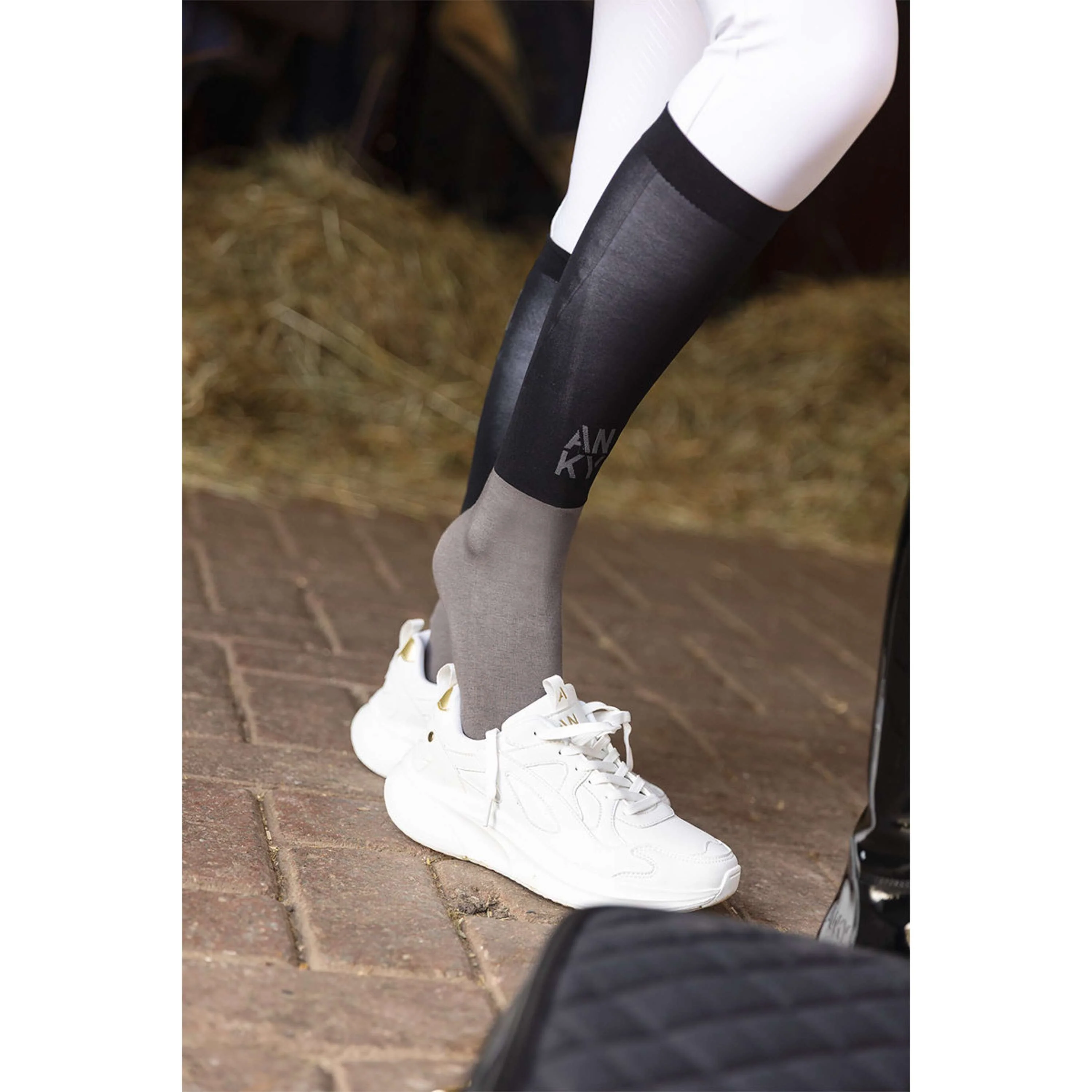 ANKY Chaussettes d'Équitation PU2 ATP25602 3-pack Noir - Image 2