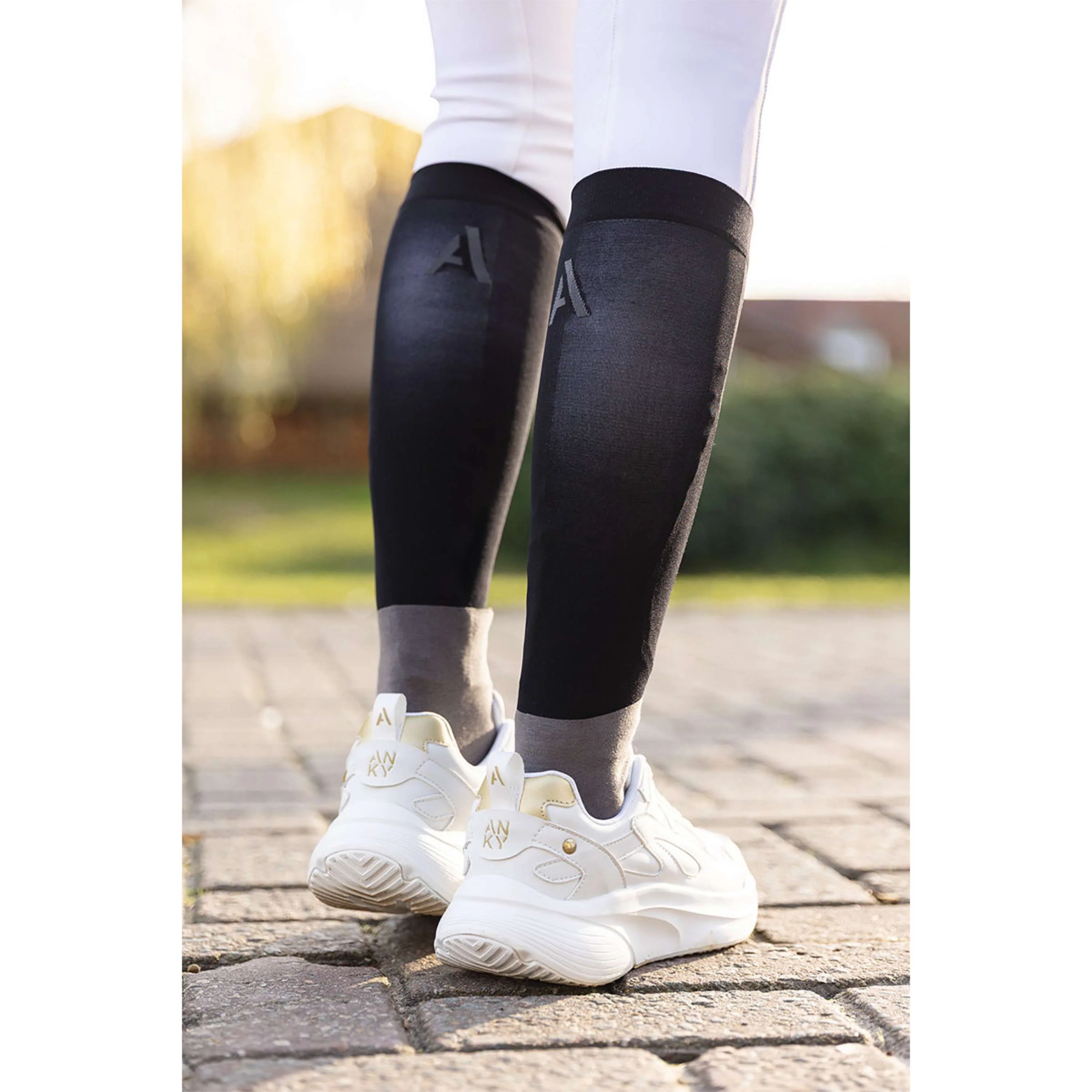 ANKY Chaussettes d'Équitation PU2 ATP25602 3-pack Noir - Image 3