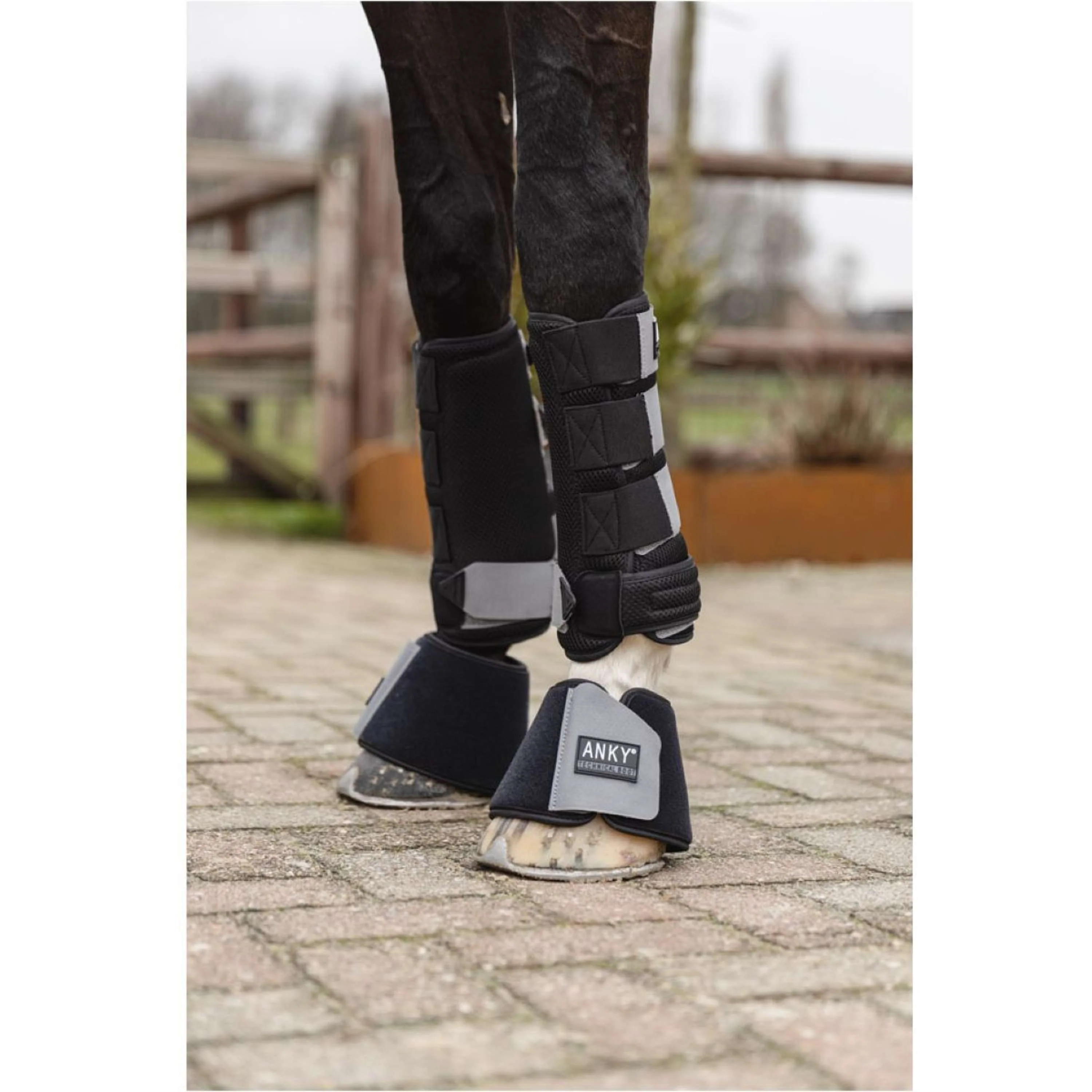 ANKY Cloches d'Obstacles Neoprene Black/Steel Grey - Image 3
