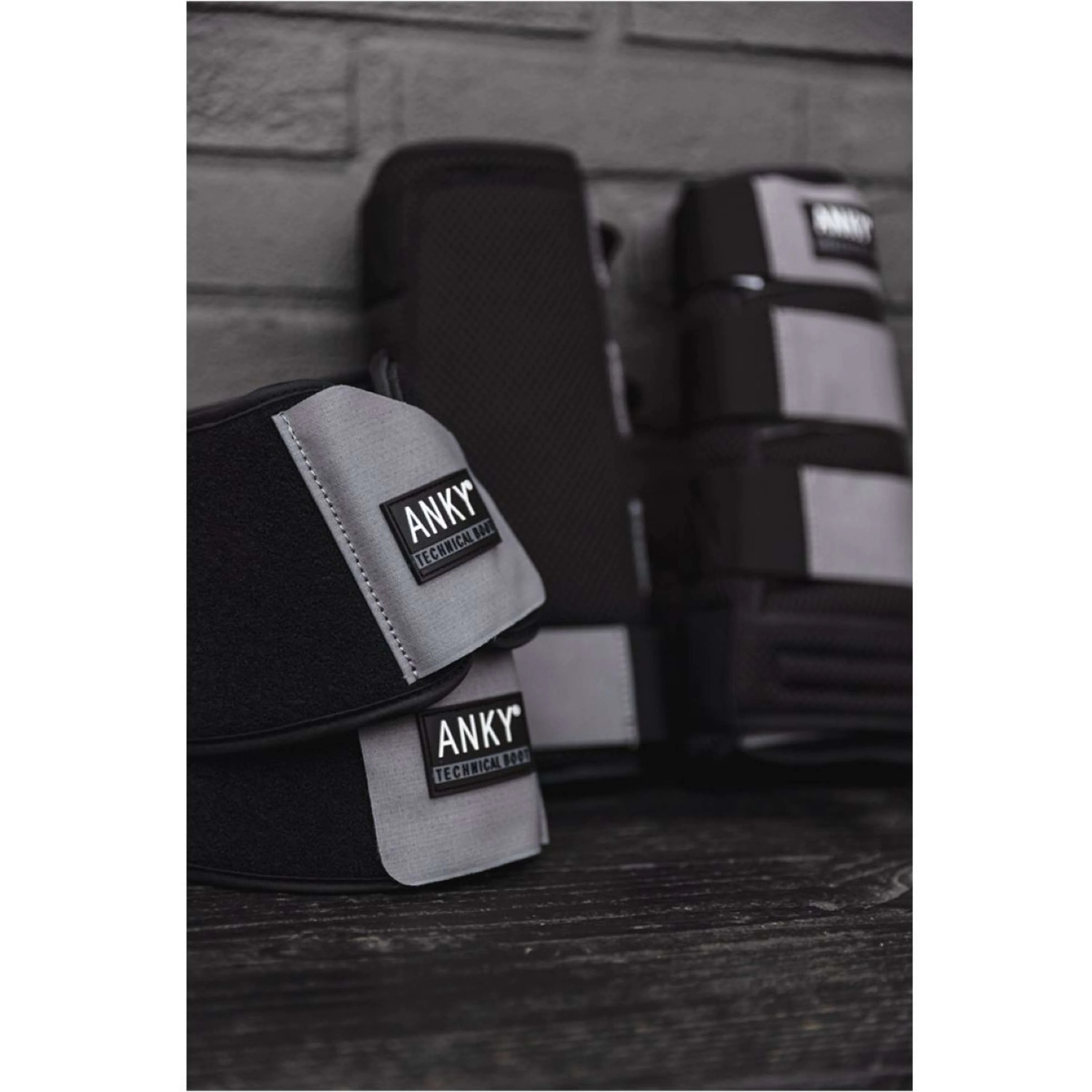 ANKY Cloches d'Obstacles Neoprene Black/Steel Grey - Image 4