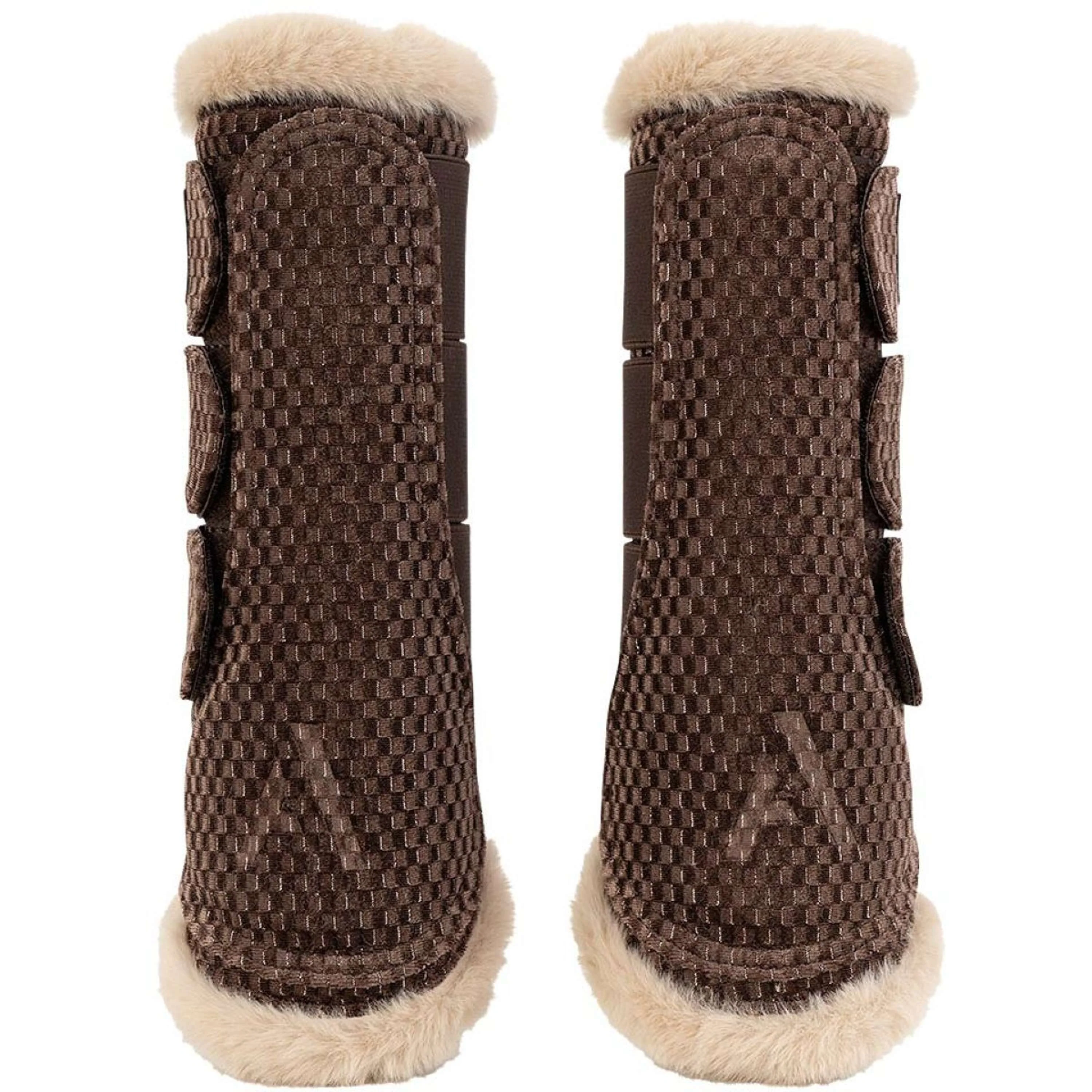 ANKY Dressage Boots Check Velvet ATB25005 Deep Taupe - Image 2