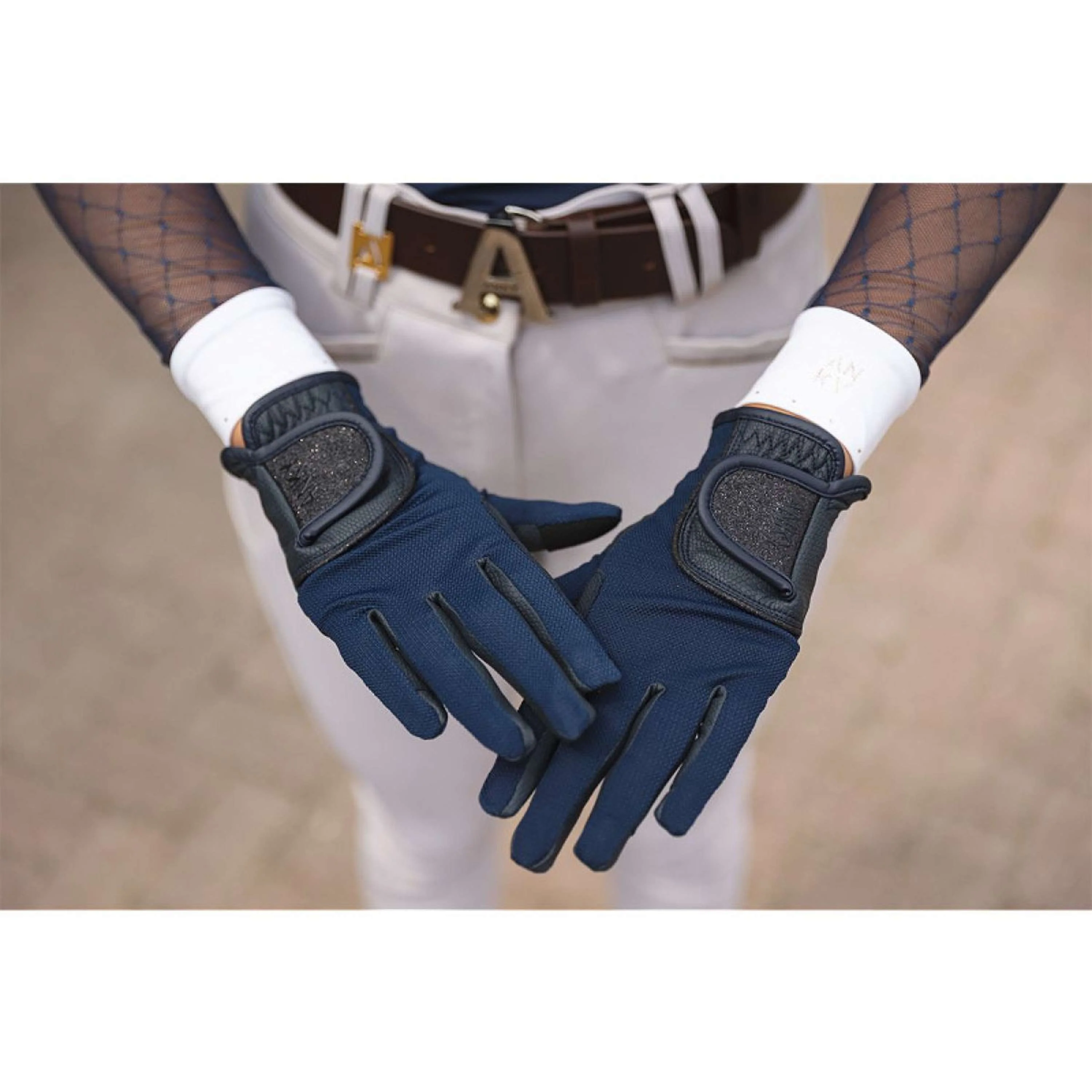 ANKY Gants d'Équitation Technical Mesh Marin - Image 3