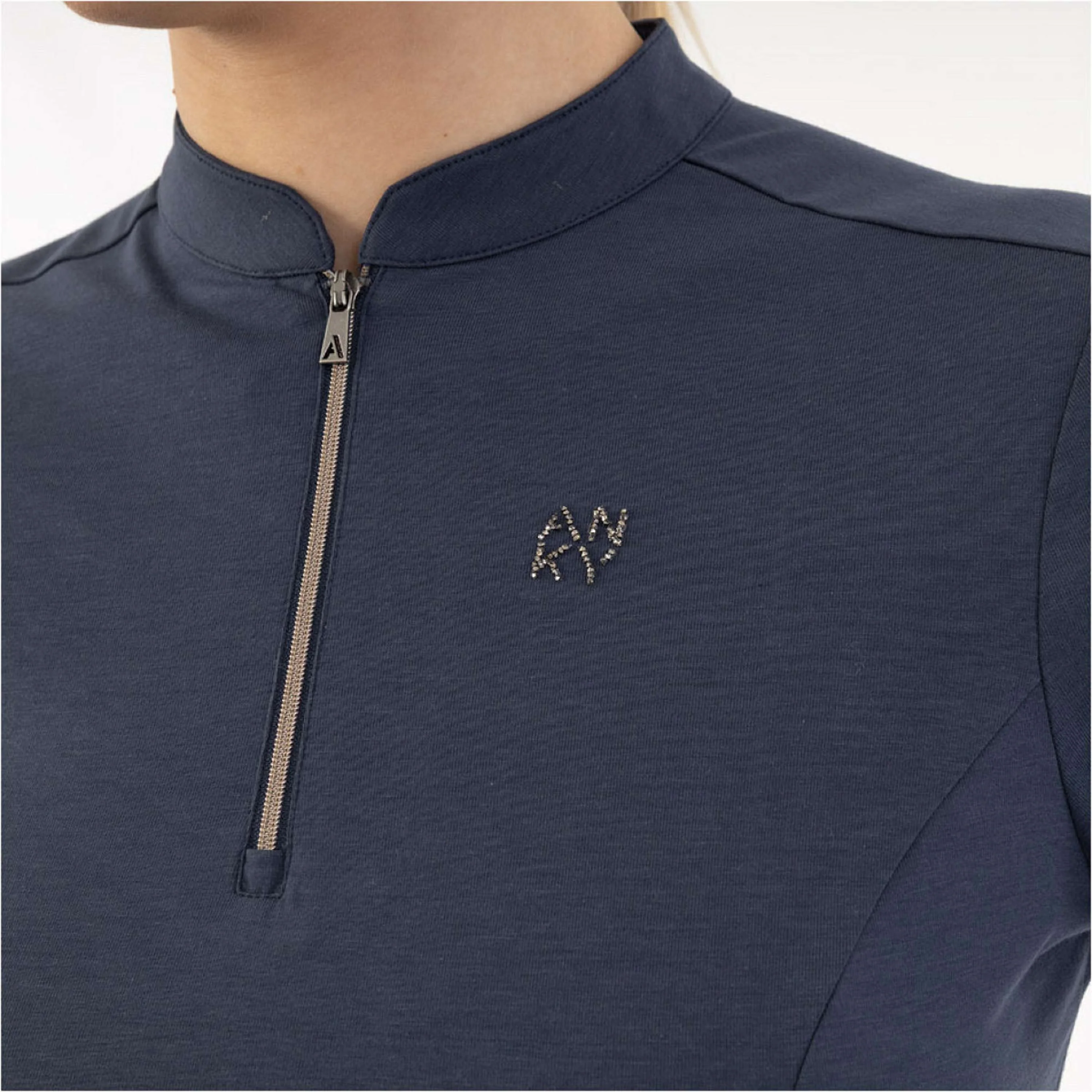 ANKY Manches Longues Zip Up ATC261203 Mood Indigo - Image 3