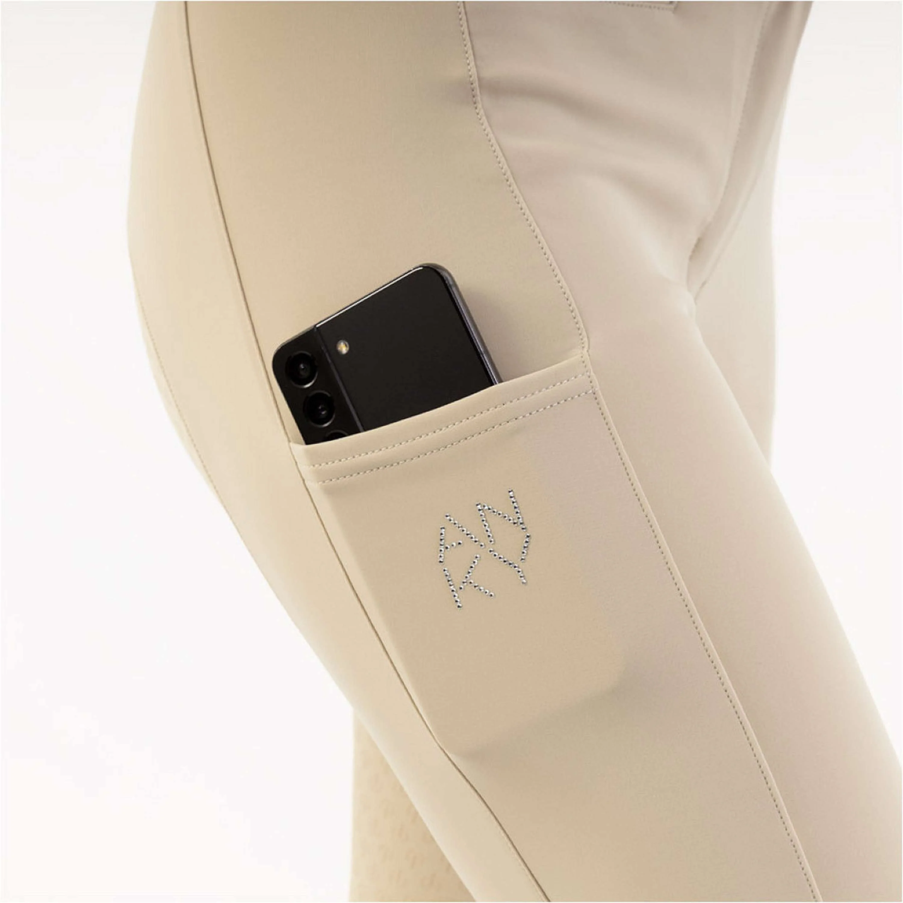 ANKY Pantalon d'Ã‰quitation Lucidity XR261102 Full Grip Island Fossil - Image 5