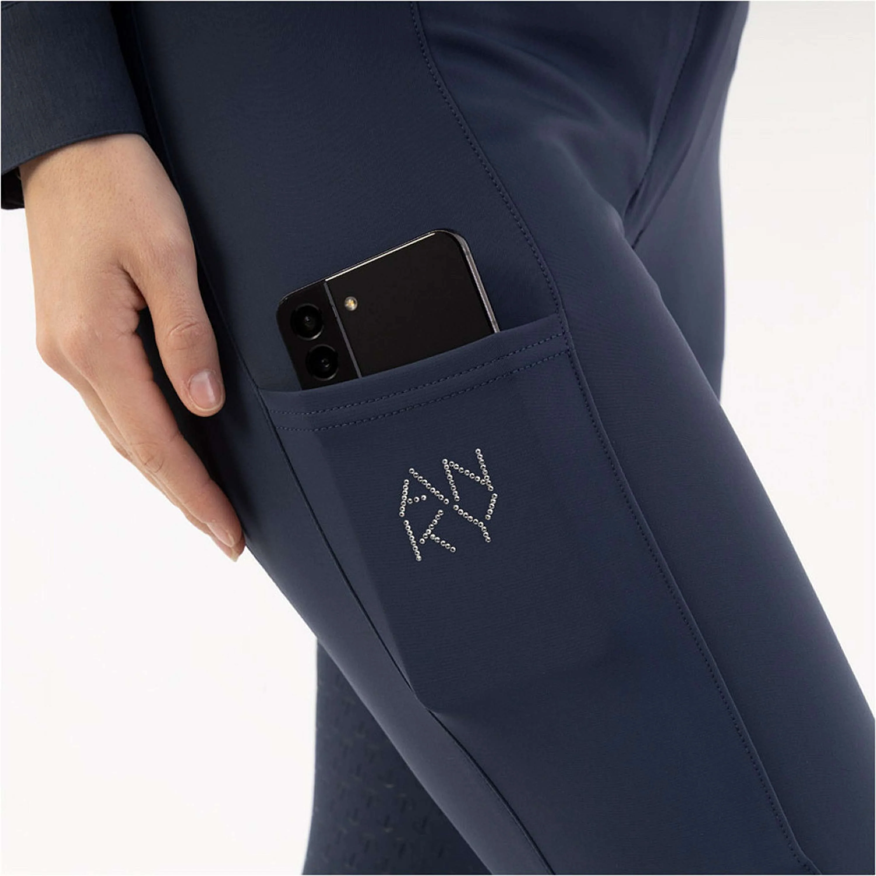 ANKY Pantalon d'Ã‰quitation Lucidity XR261102 Full Grip Mood Indigo - Image 6
