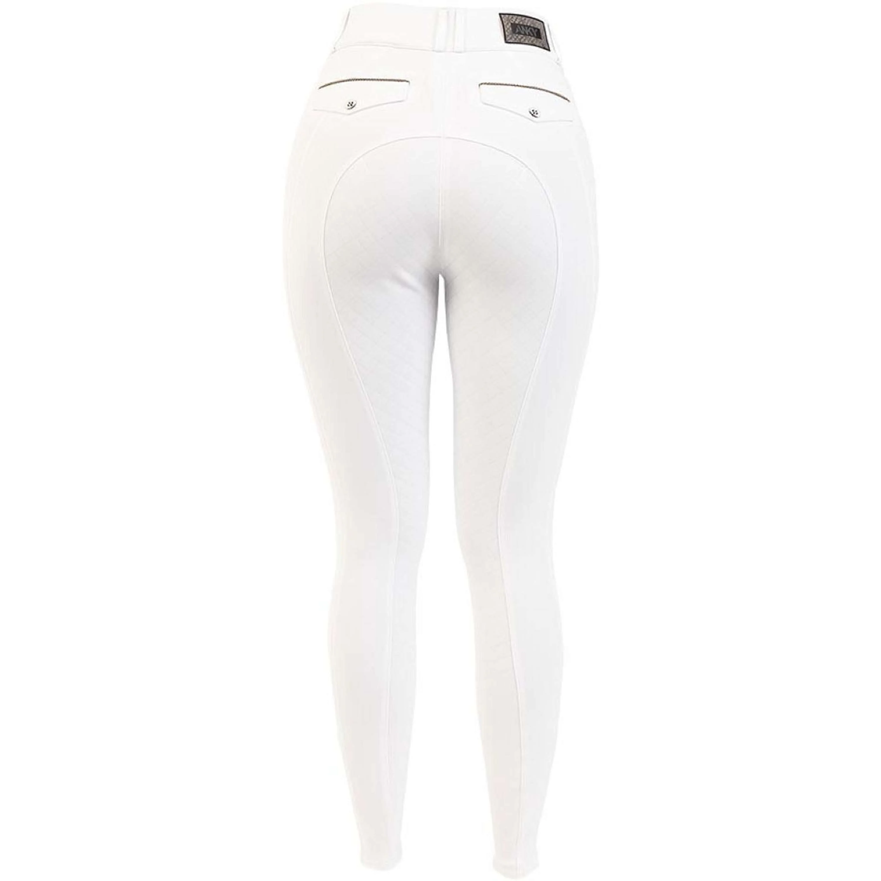 ANKY Pantalon d'Équitation Prospect C-Wear XR25103 Full Grip Blanc - Image 2