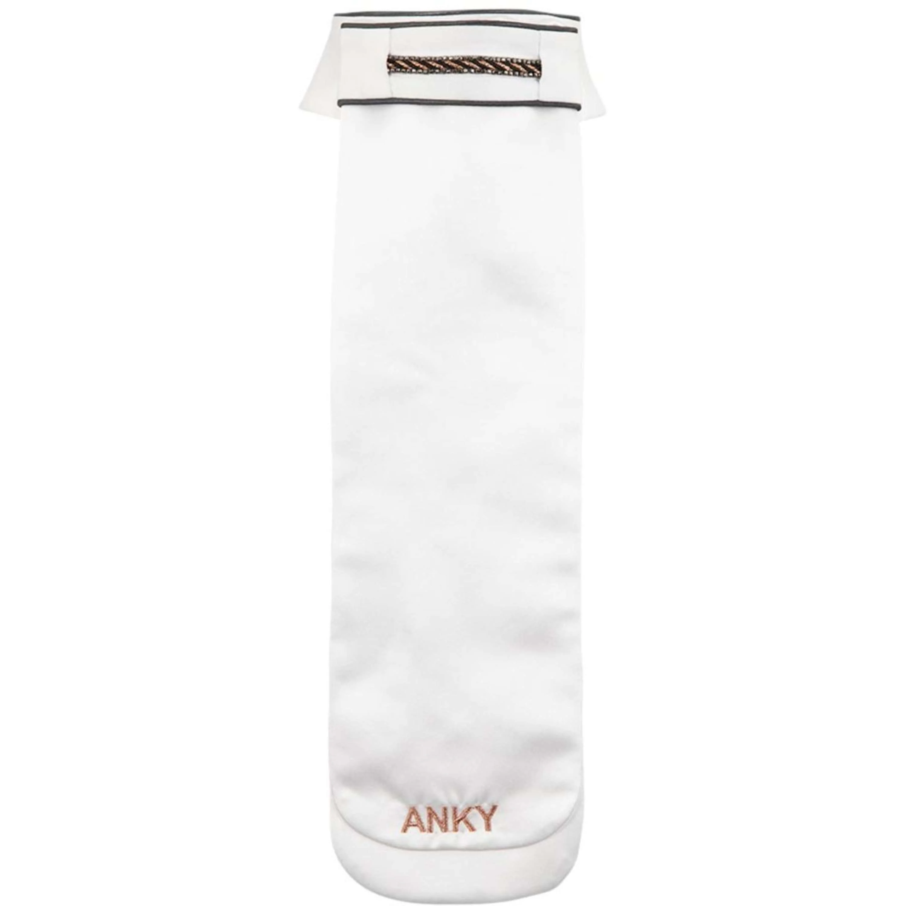 ANKY Plastron Multi-Fit Cols Détachables Blanc/Gris - Image 9