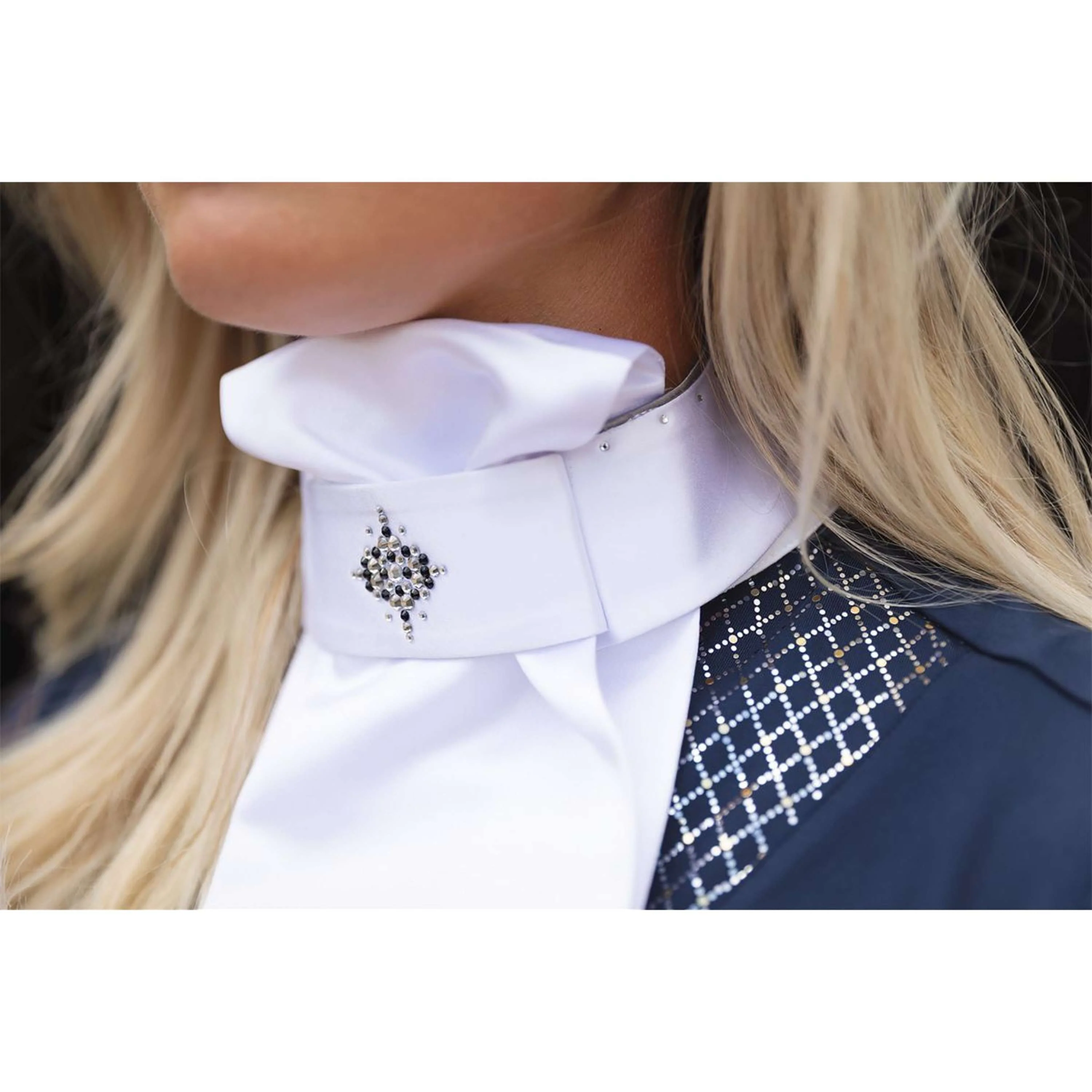 ANKY Plastron Prospect C-Wear ATP25501 Blanc/Argent - Image 3