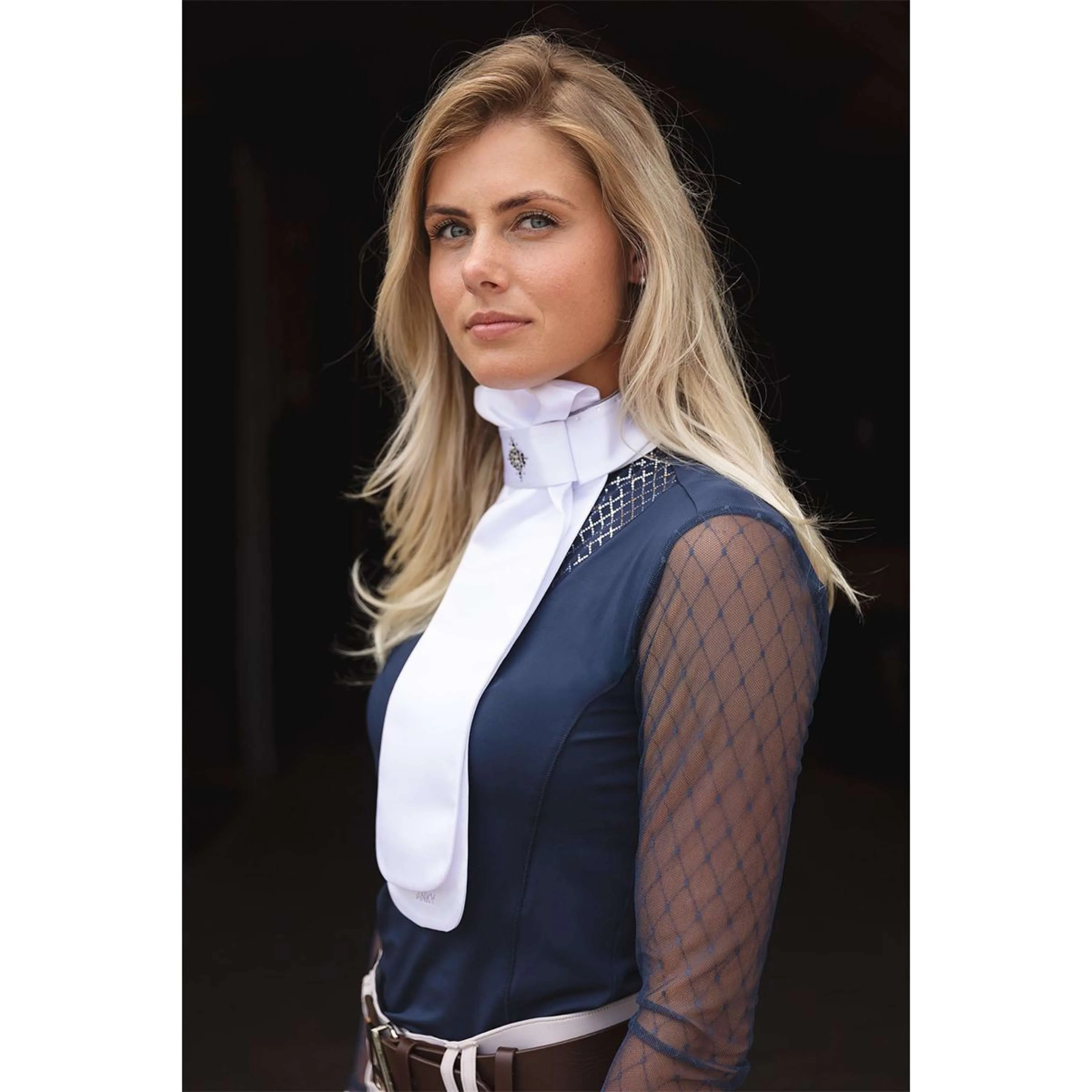 ANKY Plastron Prospect C-Wear ATP25501 Blanc/Argent - Image 4