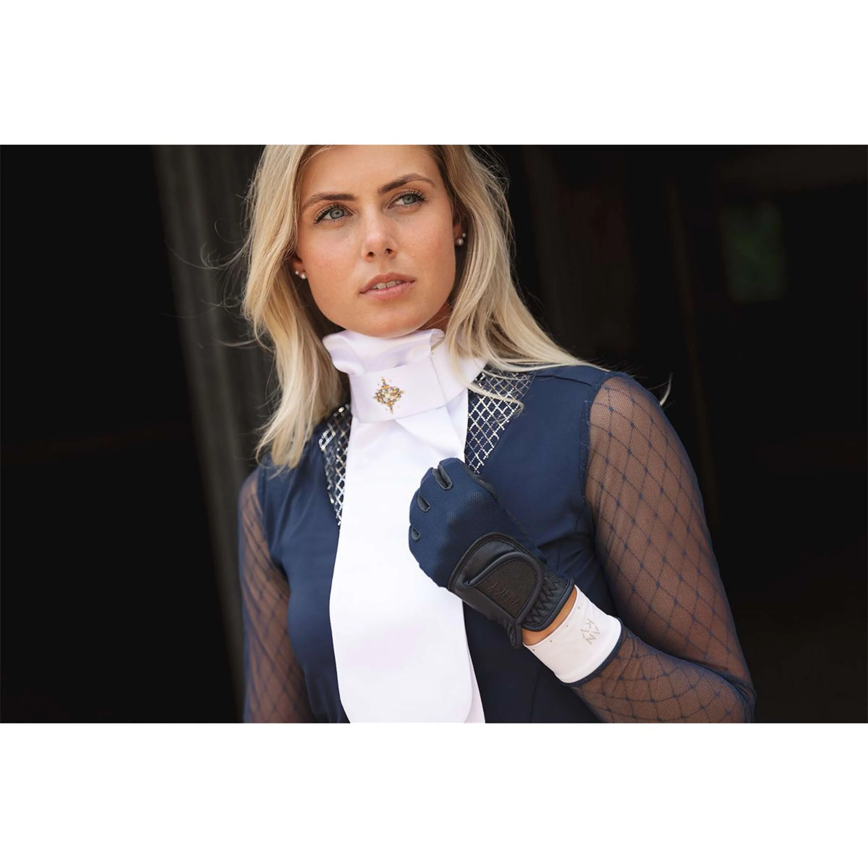 ANKY Plastron Prospect C-Wear ATP25501 Blanc/or - Image 5