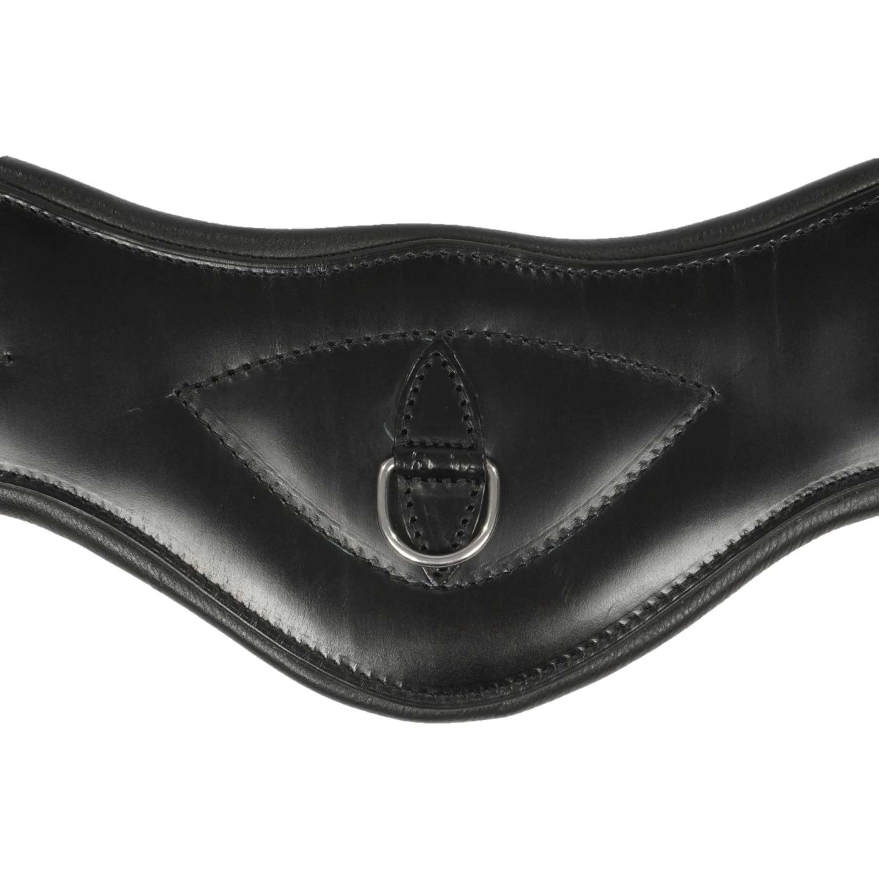 ANKY Sangle Cuir Dressage Anatomique 2 Côtés Élastique Noir - Image 4