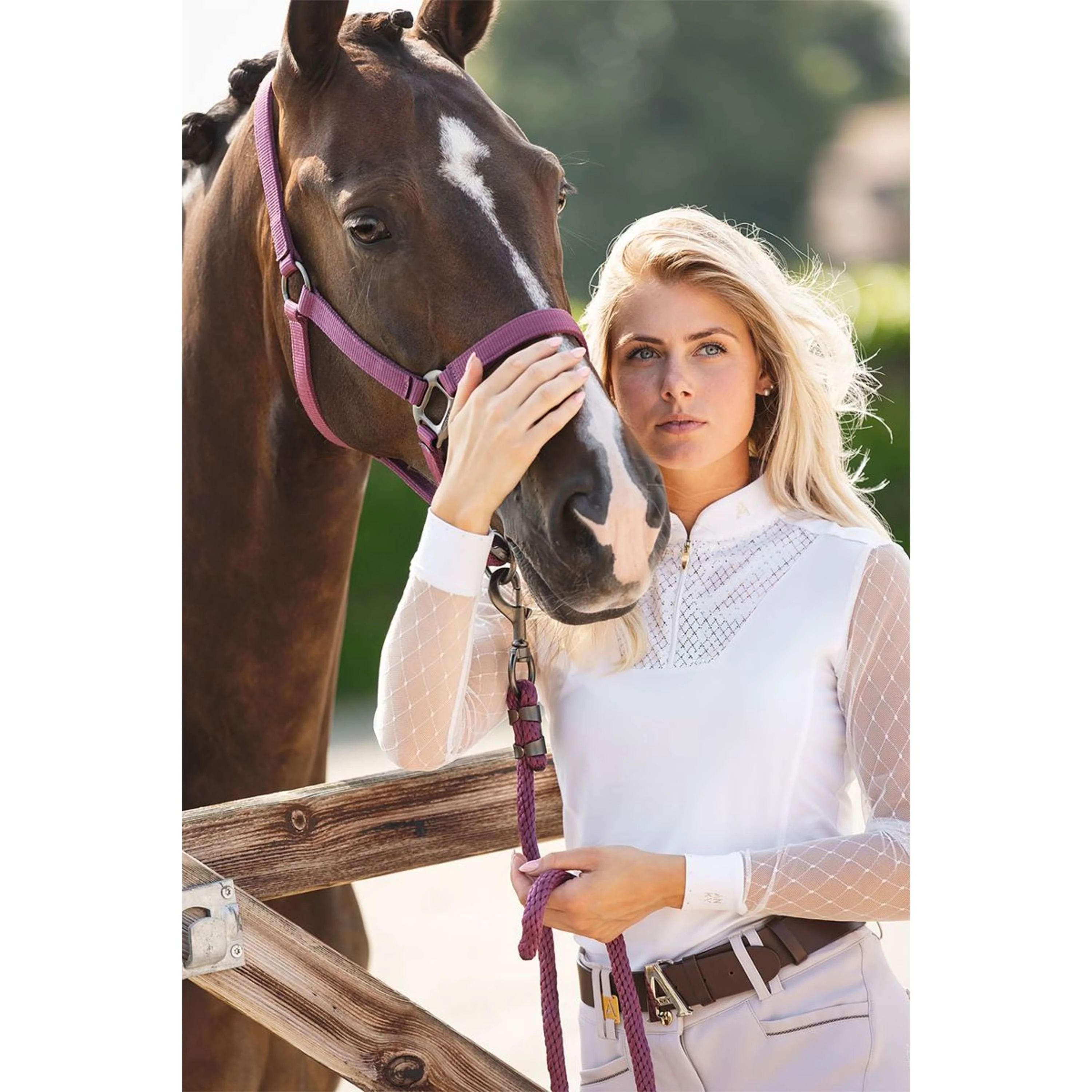 ANKY T-shirt de Concours Prospect C-Wear ATP25202 Blanc - Image 5