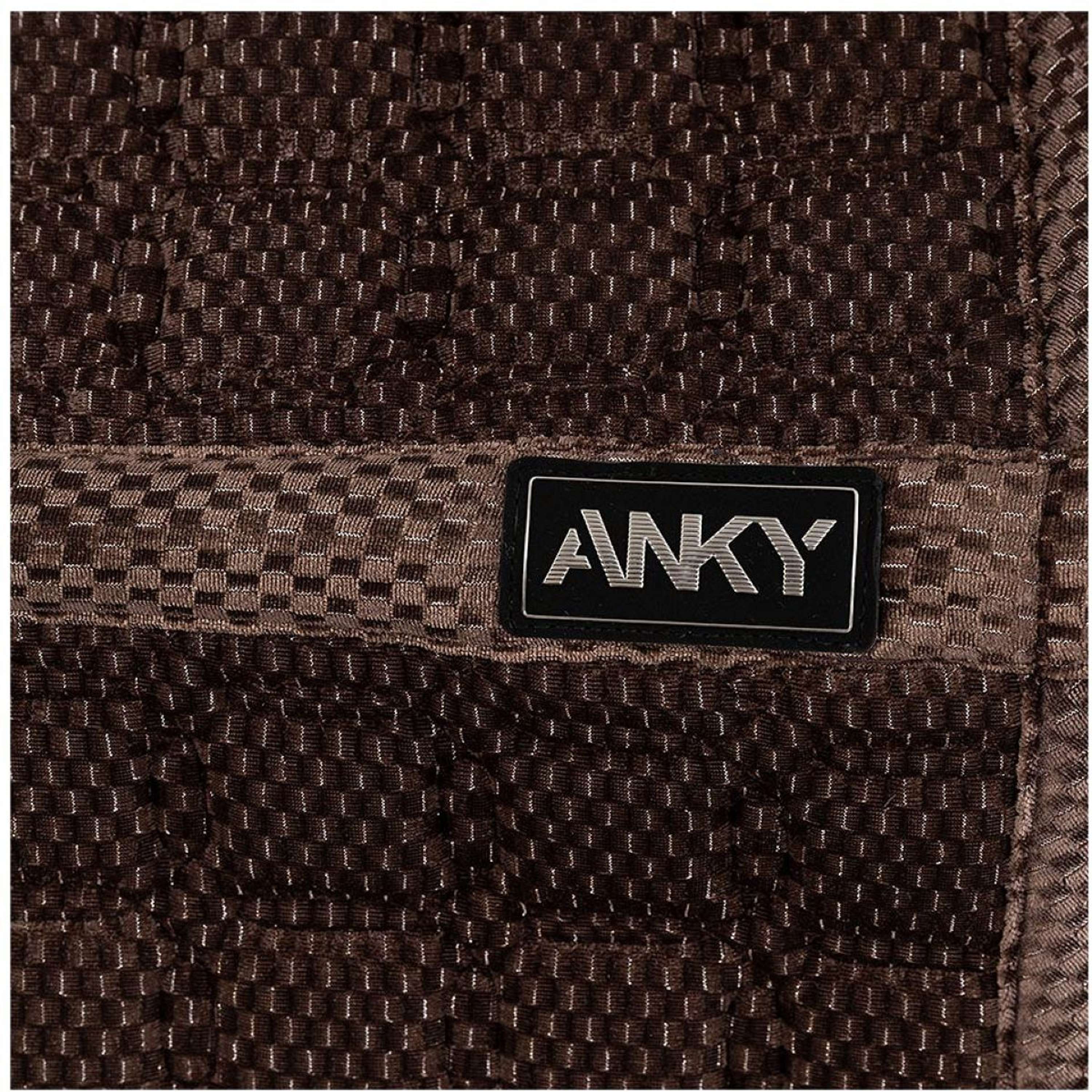 ANKY Tapis de Selle Check Velvet XB25003 Dressage Deep Taupe - Image 3