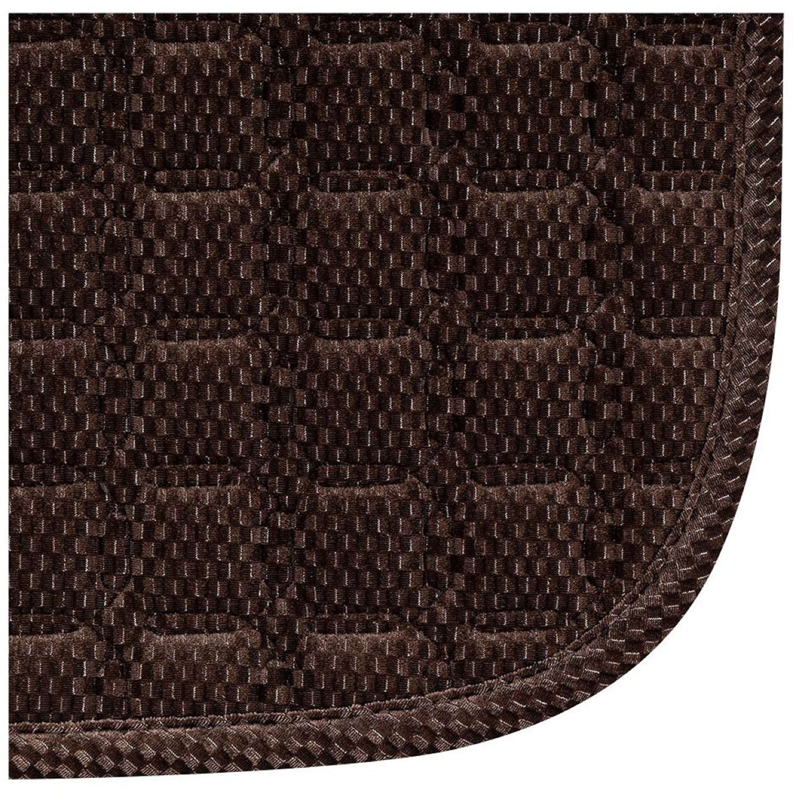 ANKY Tapis de Selle Check Velvet XB25003 Dressage Deep Taupe - Image 4