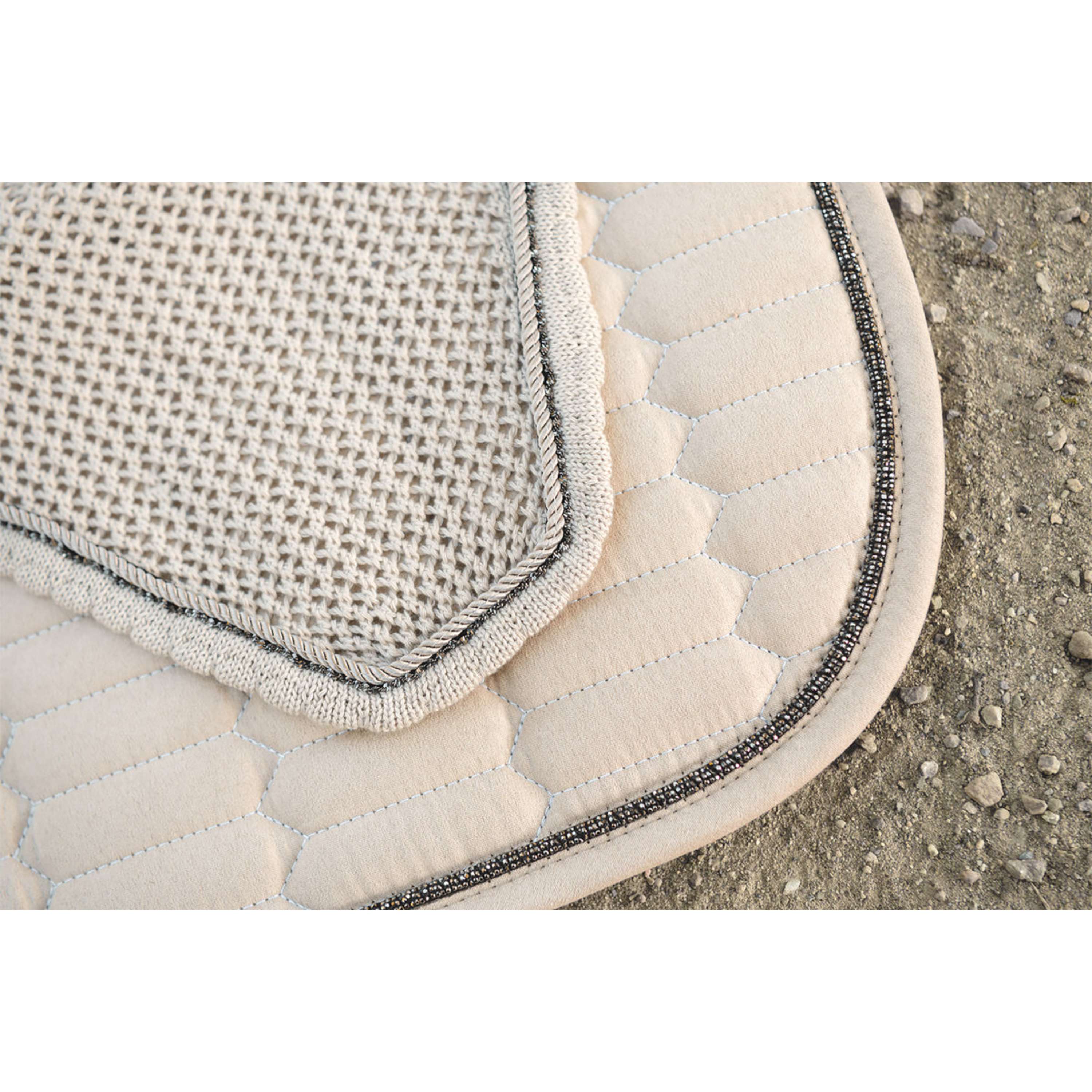 ANKY Tapis de Selle Suede XB261111 Dressage Island Fossil - Image 6