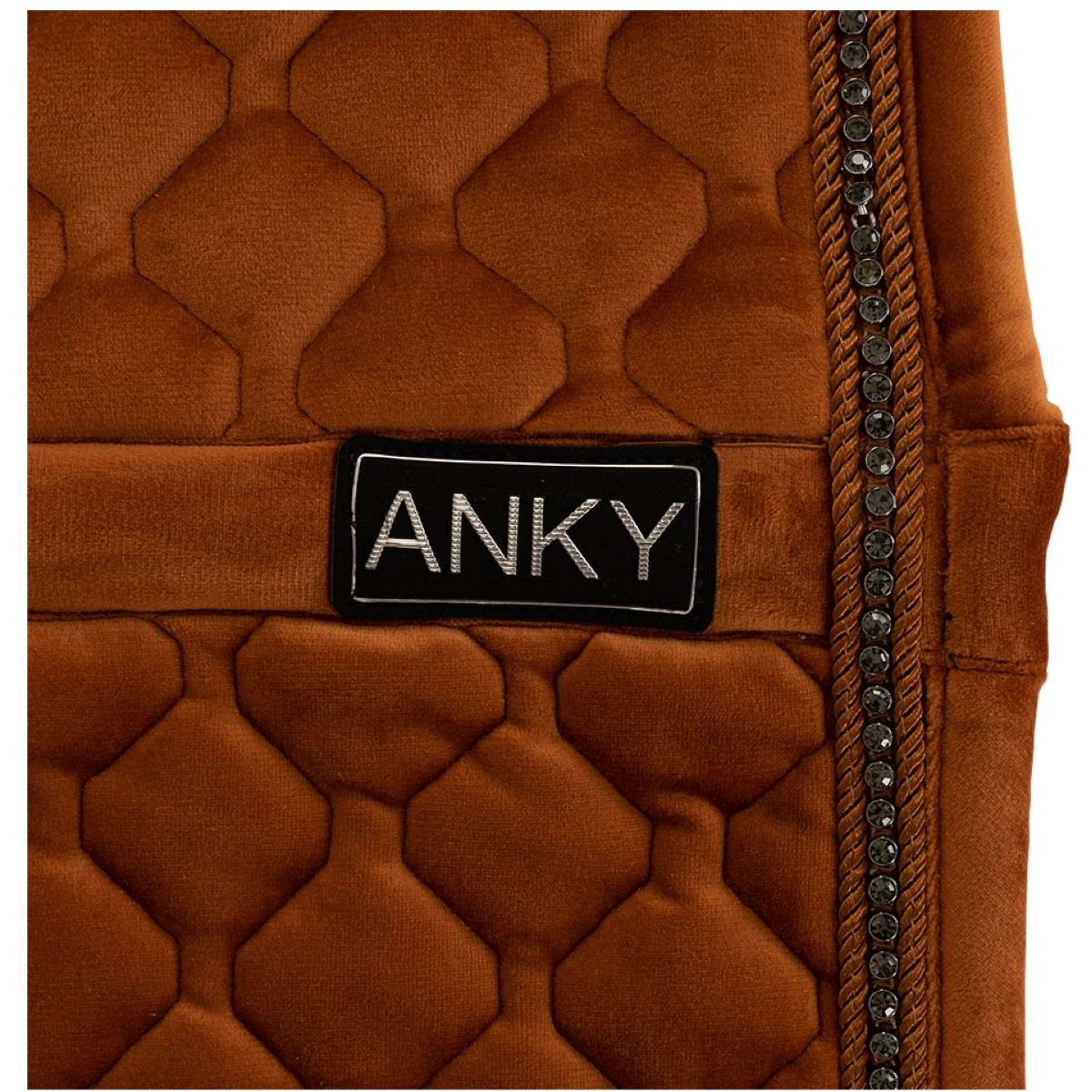 ANKY Tapis de Selle Velvet Stones de Saut Rouille - Image 3