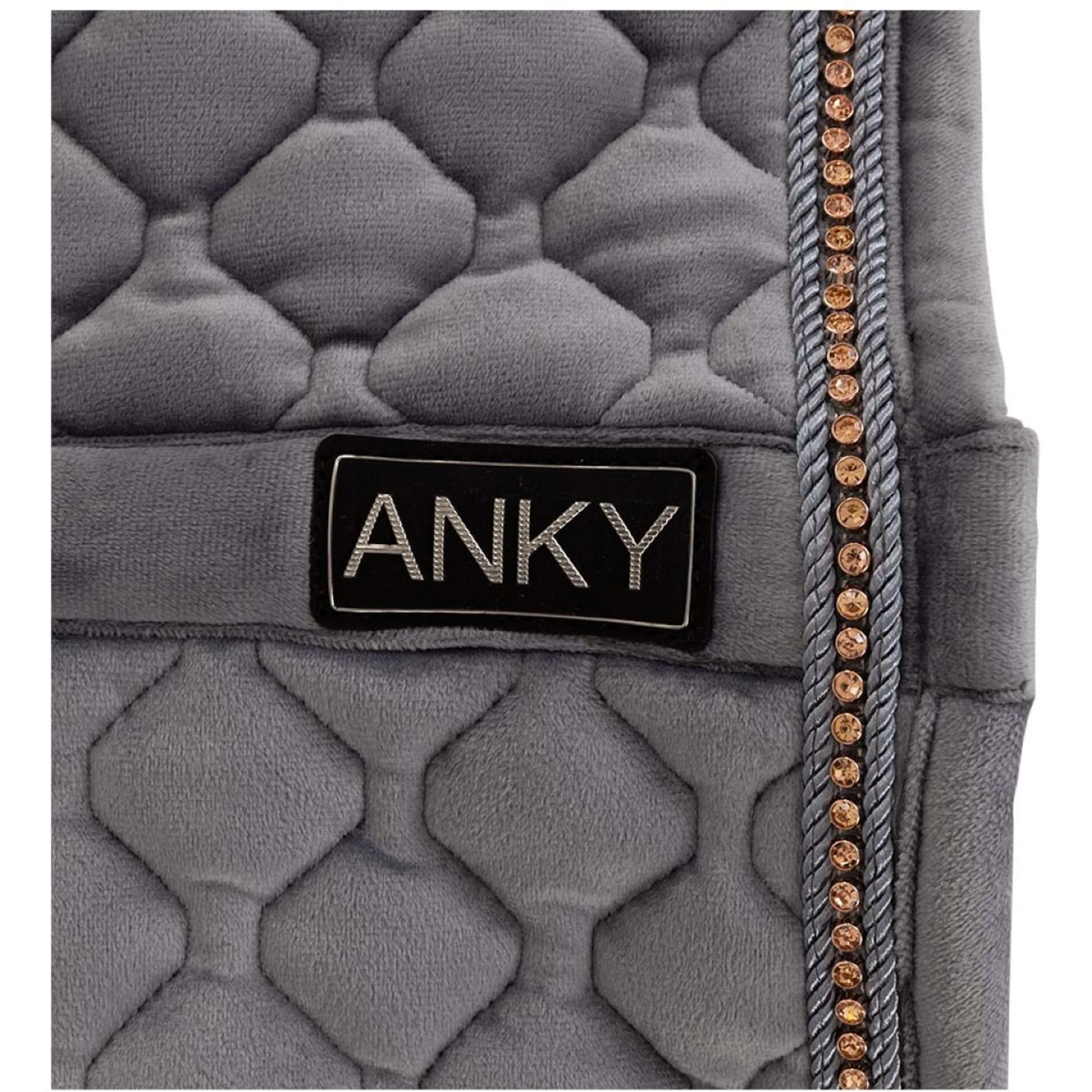 ANKY Tapis de Selle Velvet Stones de Saut Steel Grey - Image 3