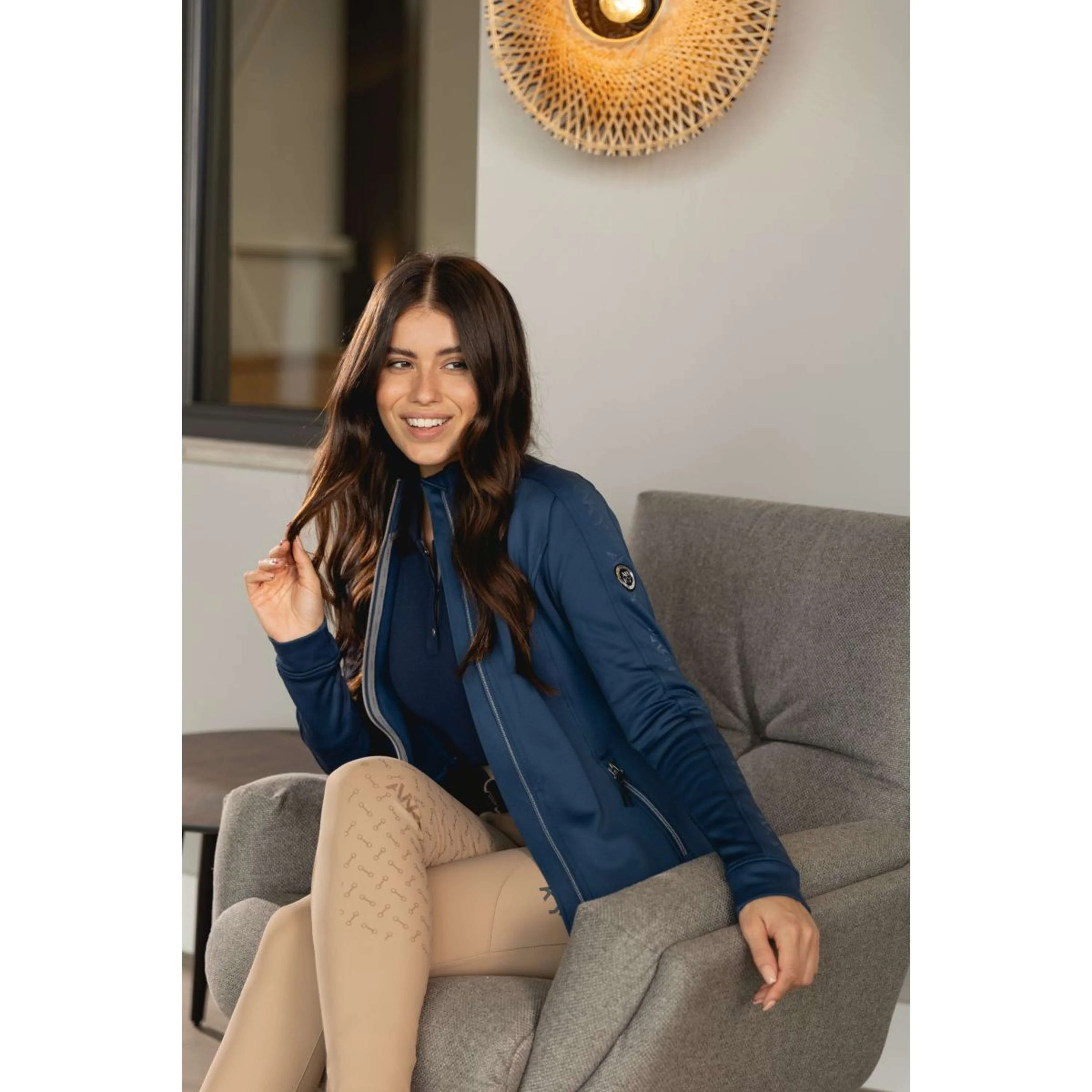 ANKY Veste AW25 Tech Active Insignia Blue - Image 6