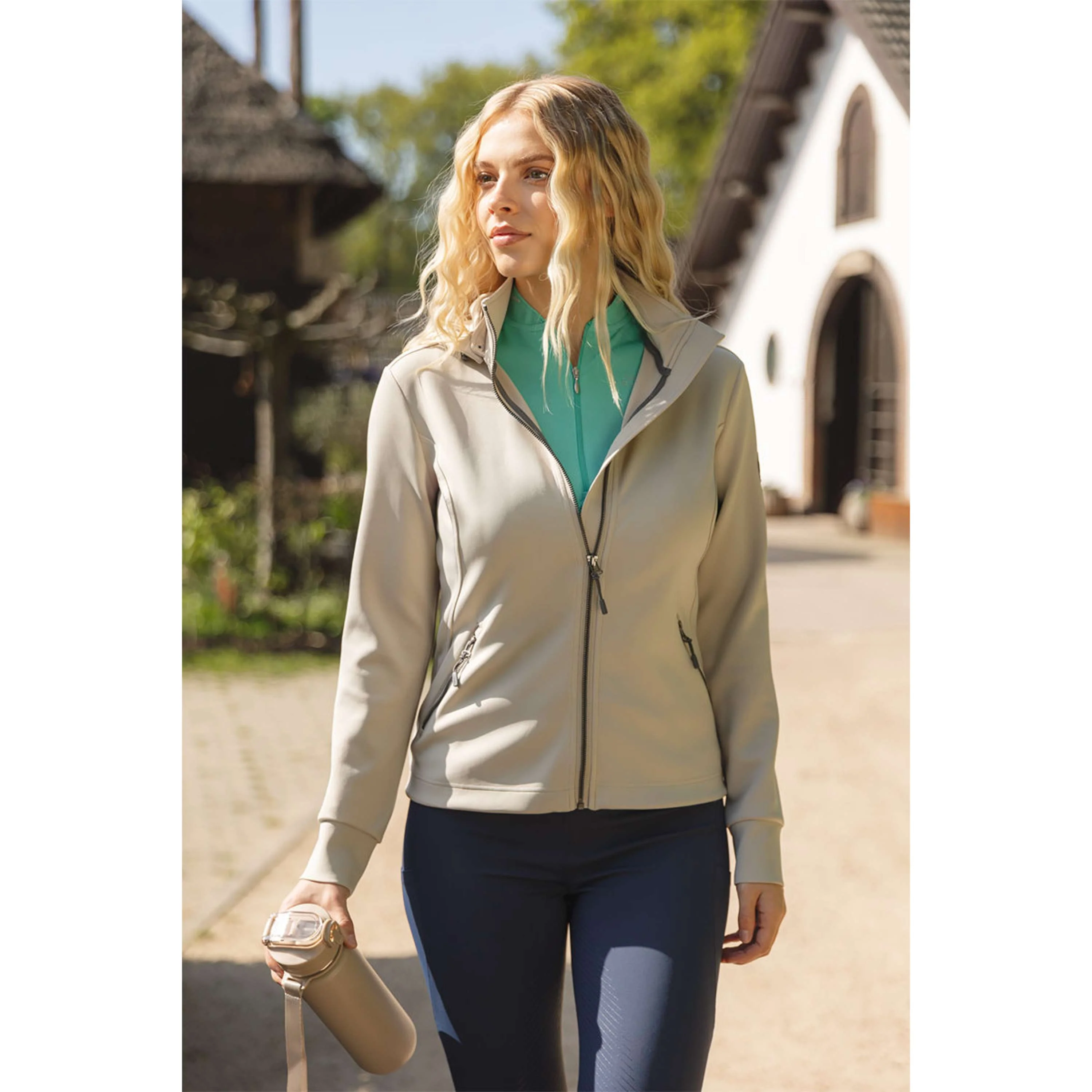 ANKY Veste Hooded Tech ATC251101 Island Fossil - Image 2