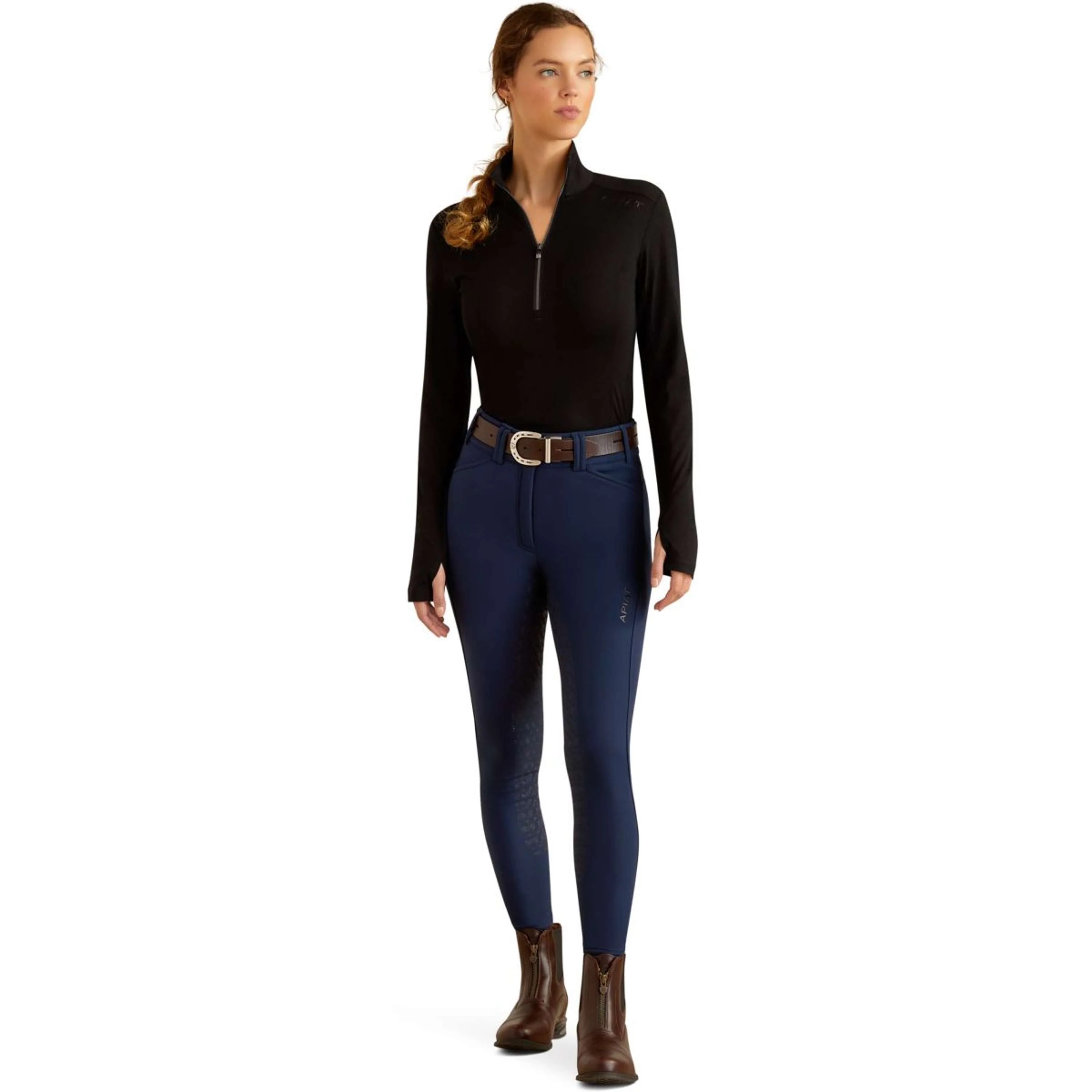 Ariat Baselayer Cheviot Femme Noir - Image 2