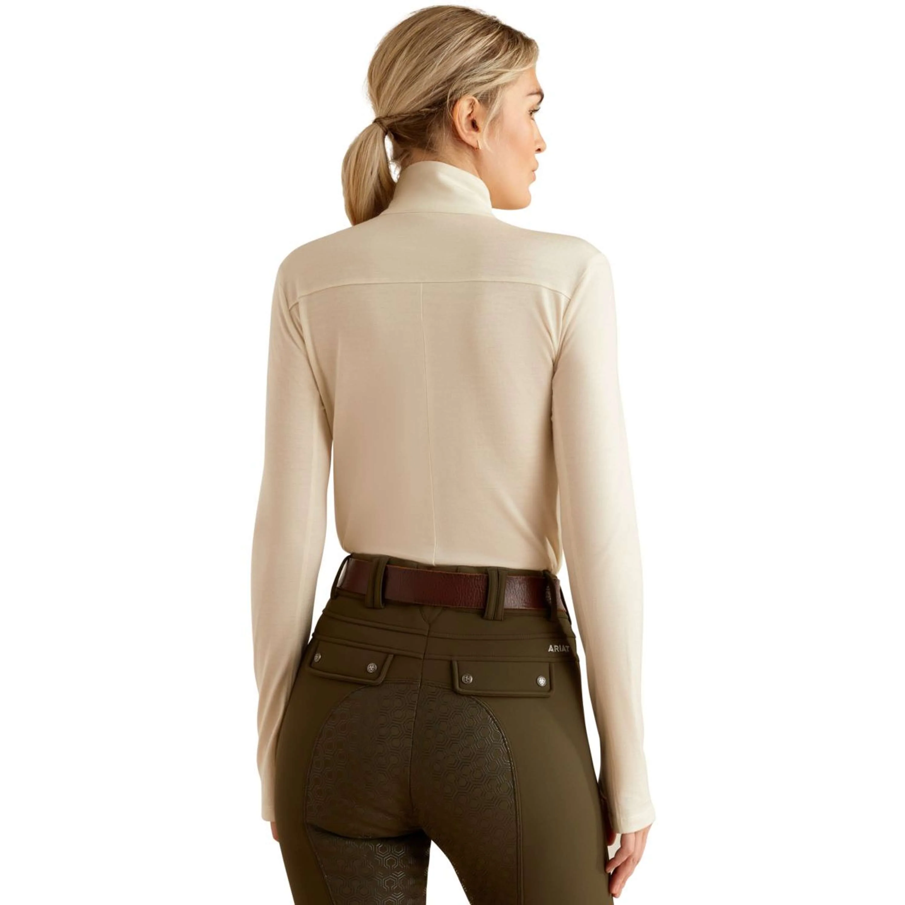 Ariat Baselayer Cheviot Femme Summer Sand - Image 3