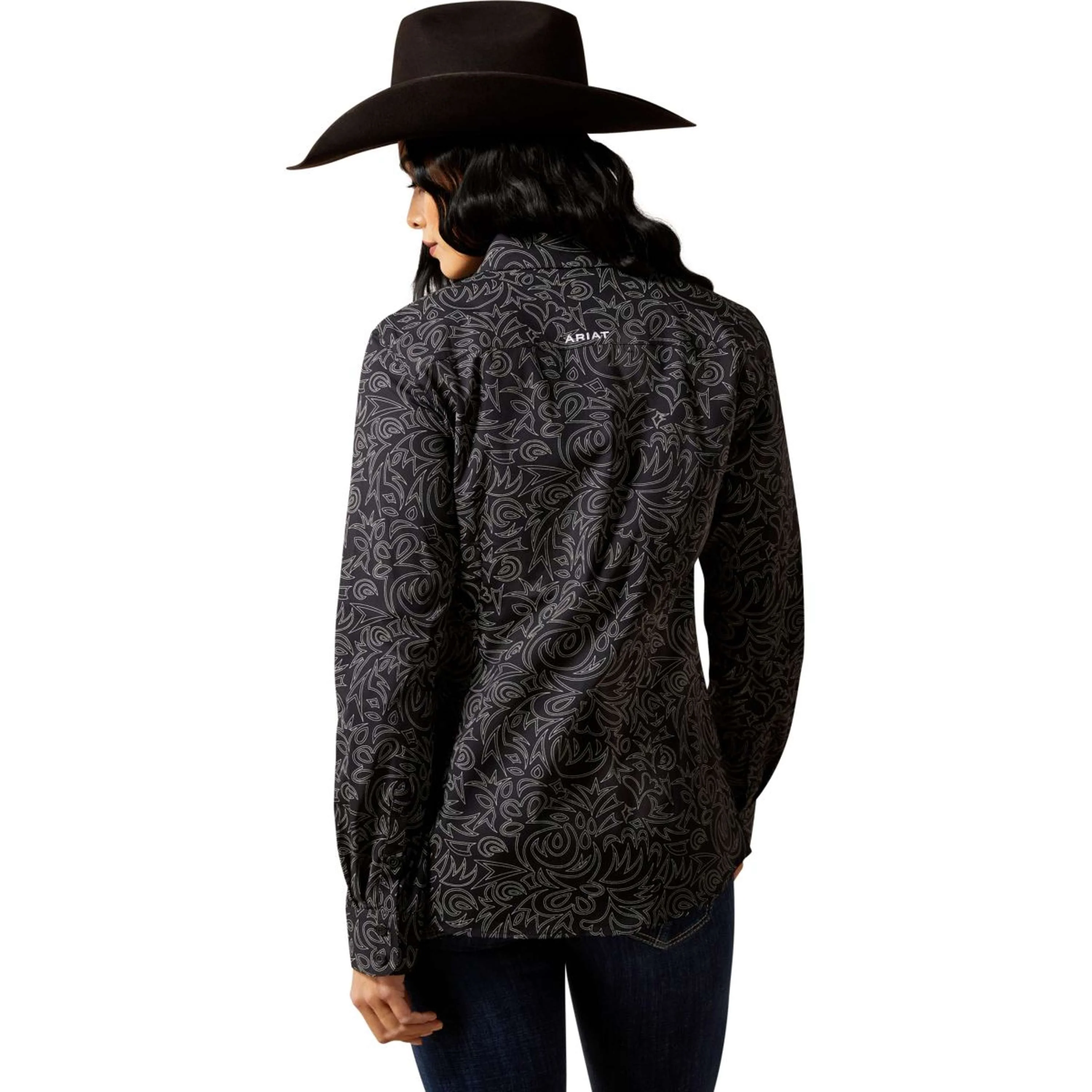 Ariat Blouse Kirby Femme Noir - Image 5