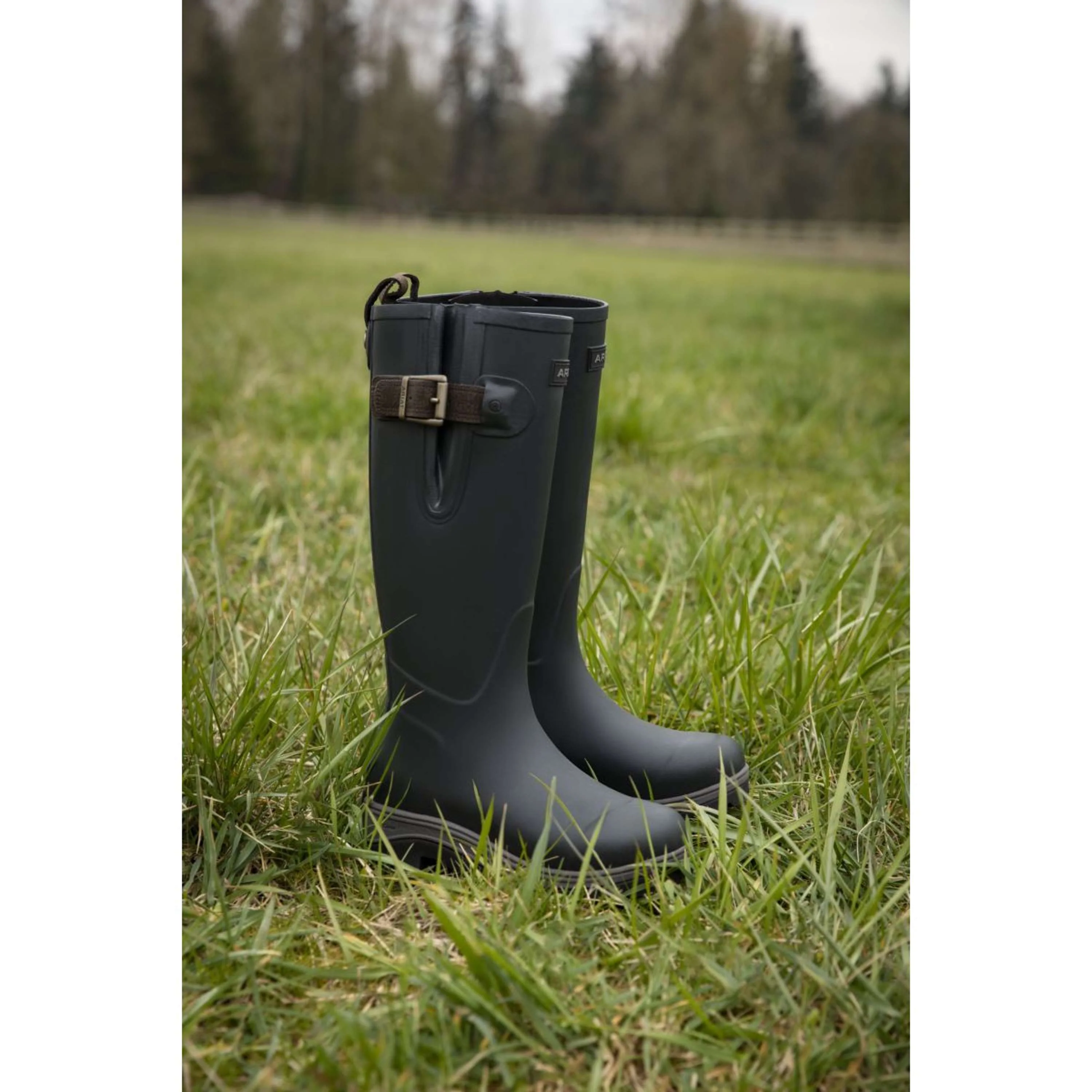 Ariat Bottes de pluie Woodstock Femme Marin - Image 11