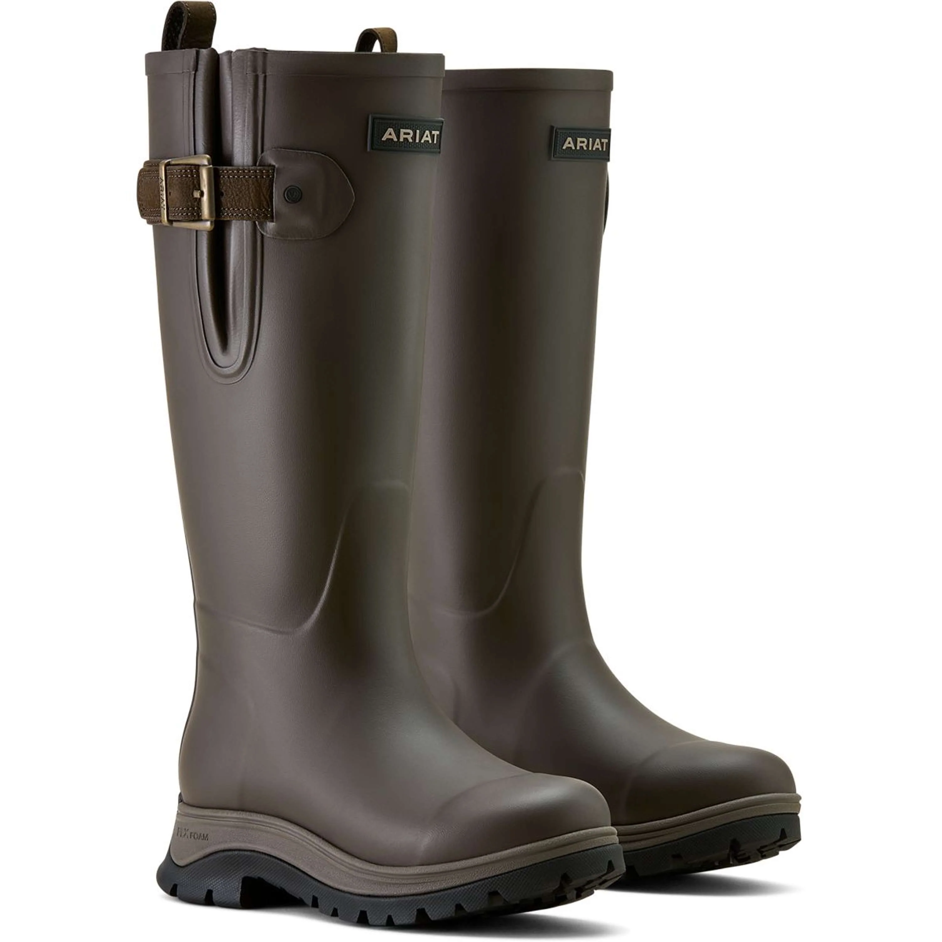 Ariat Bottes de pluie Woodstock Femme Marron - Image 2