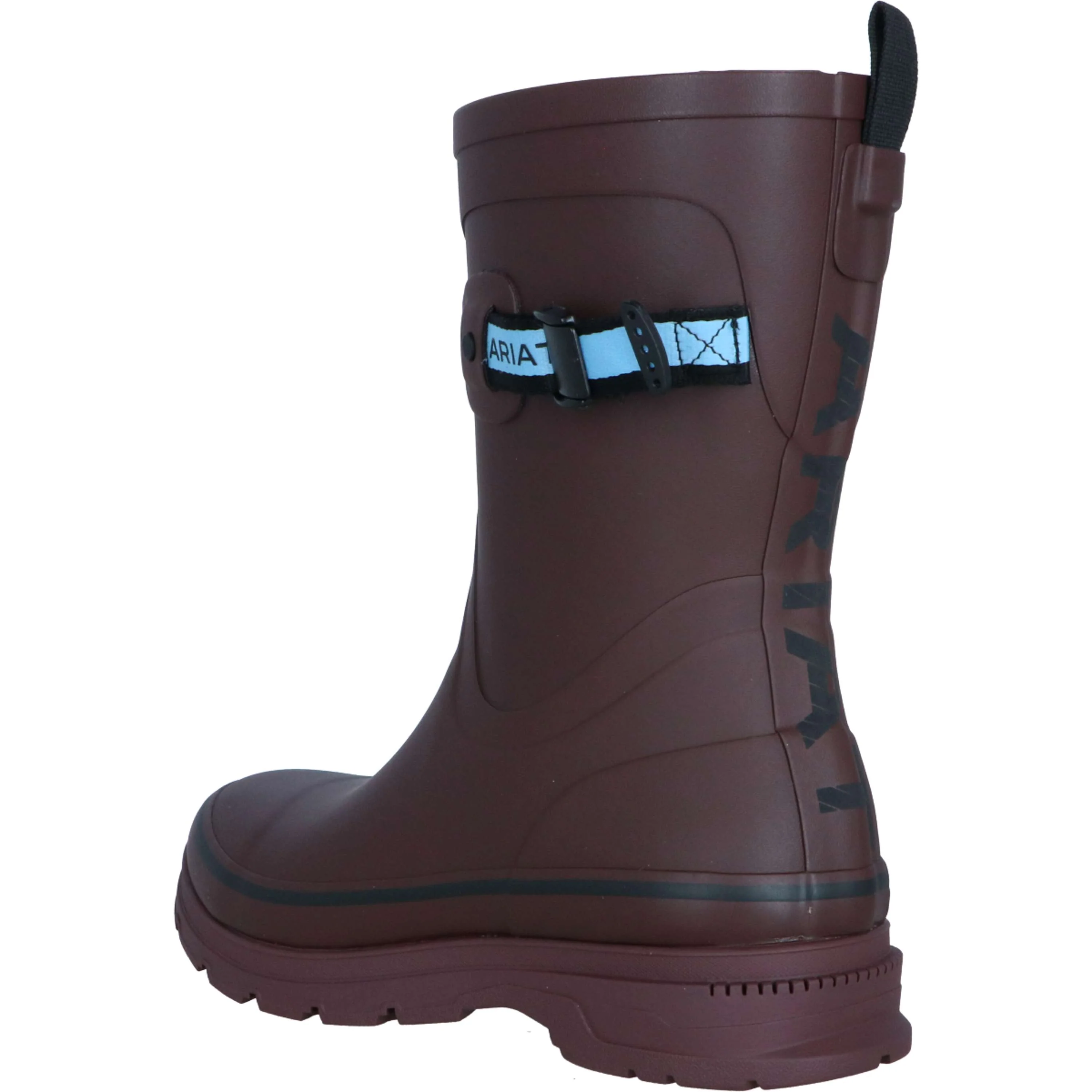 Ariat Bottes d'Extérieur Kelmarsh Rubber Mid Femme Maroon Red - Image 3
