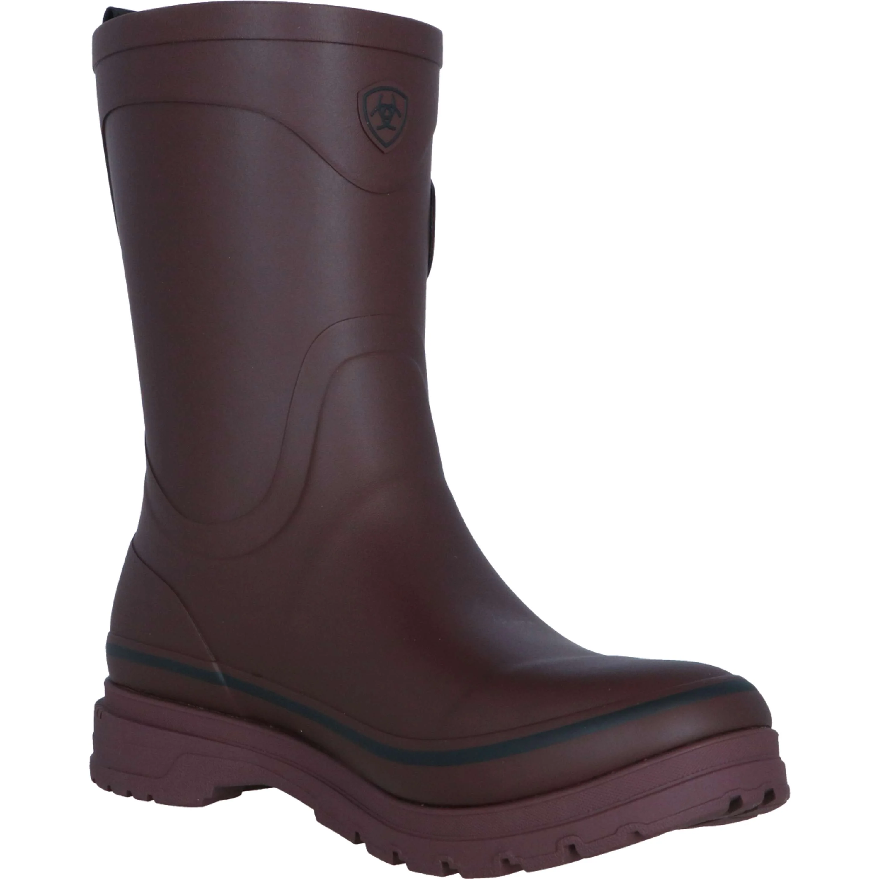 Ariat Bottes d'Extérieur Kelmarsh Rubber Mid Femme Maroon Red - Image 7