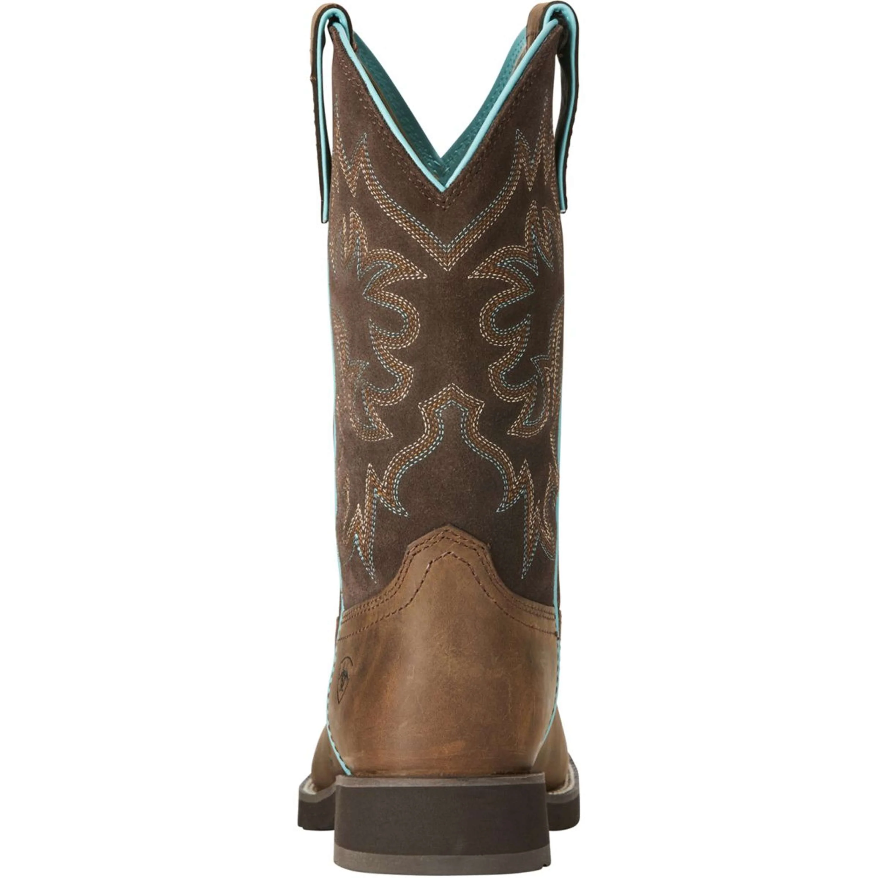 Ariat Bottes Western Delilah Round Toe Distressed Brown - Image 2