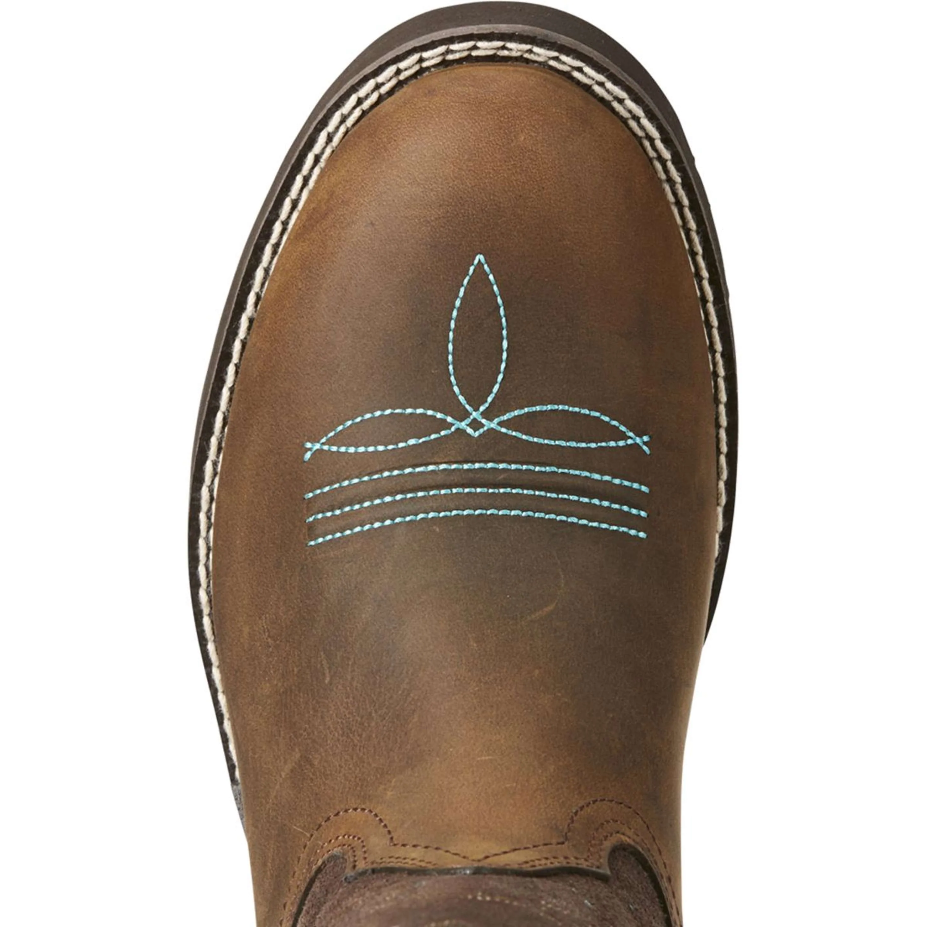 Ariat Bottes Western Delilah Round Toe Distressed Brown - Image 5