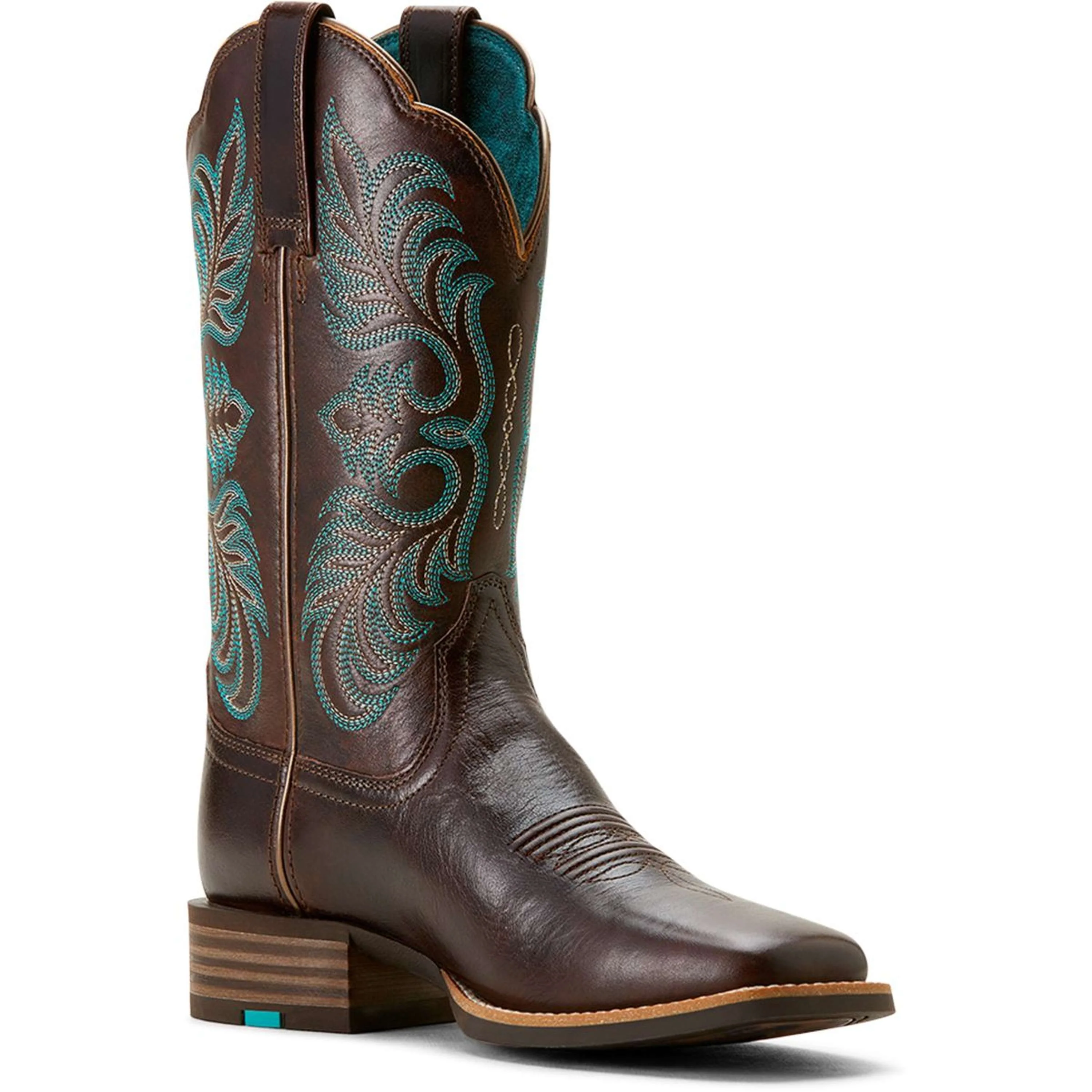 Ariat Bottes Western Gillette AZ Arizona Brown/Marble Brown - Image 3
