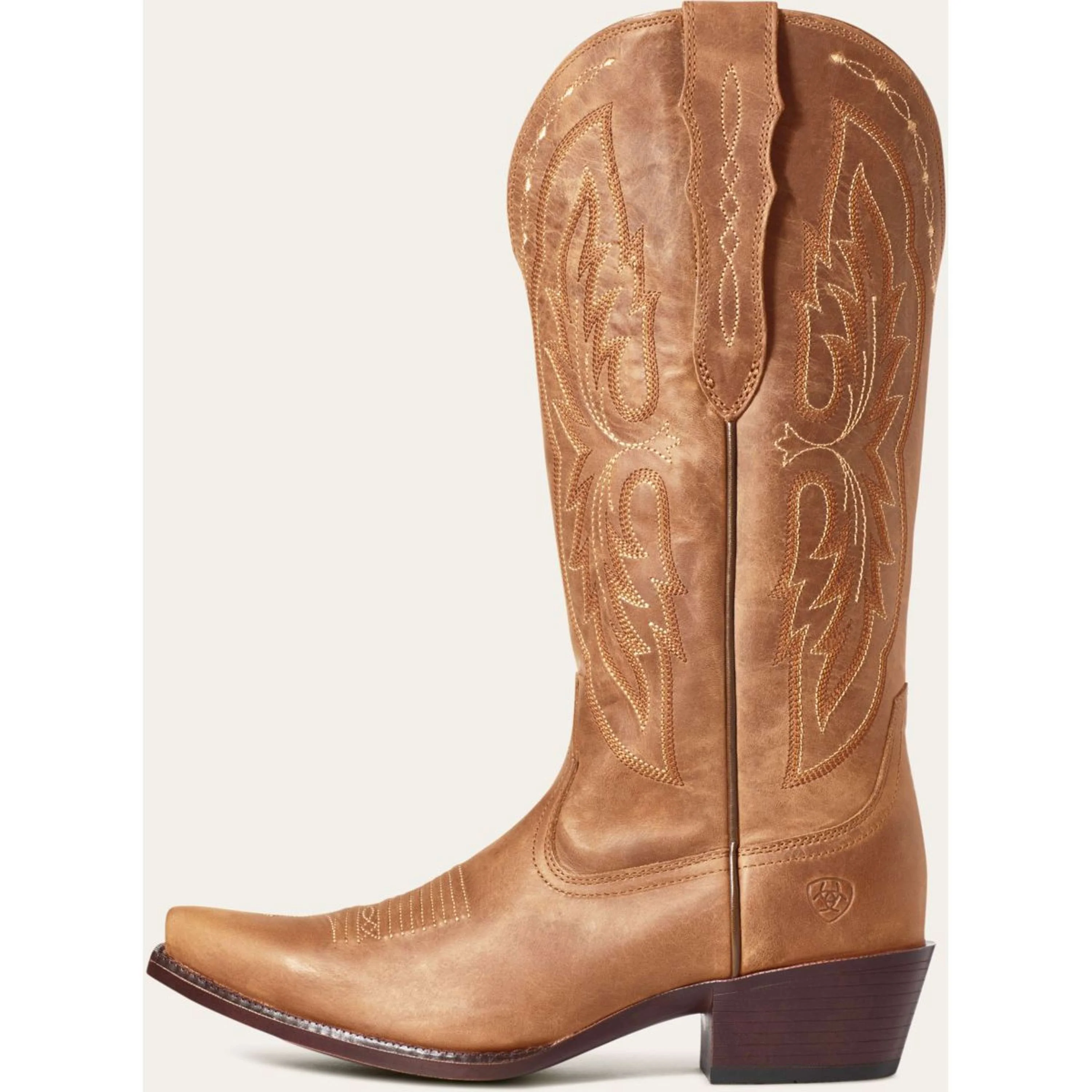 Ariat Bottes Western Heritage X Toe Elastic Calf Femme Marron - Image 2