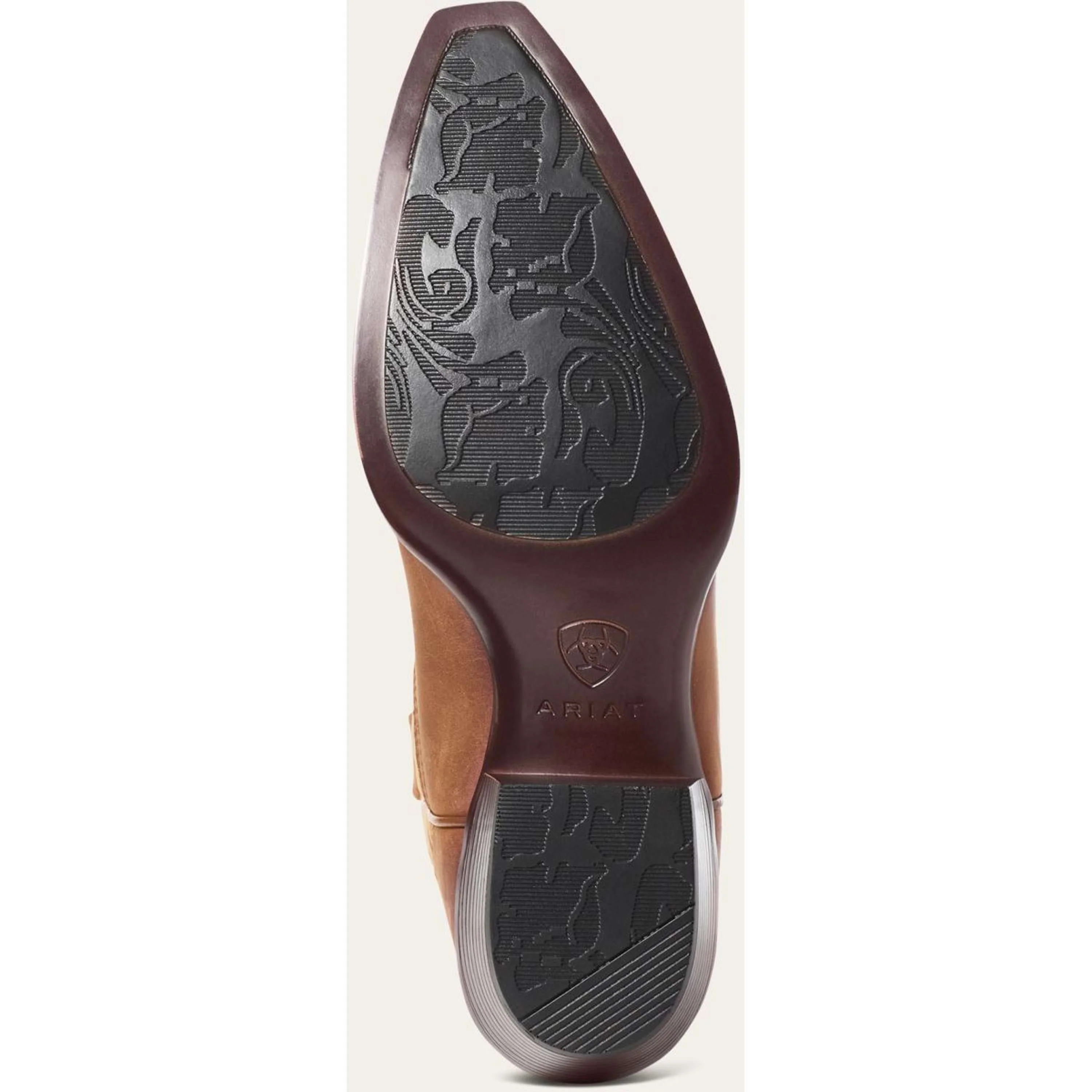 Ariat Bottes Western Heritage X Toe Elastic Calf Femme Marron - Image 7